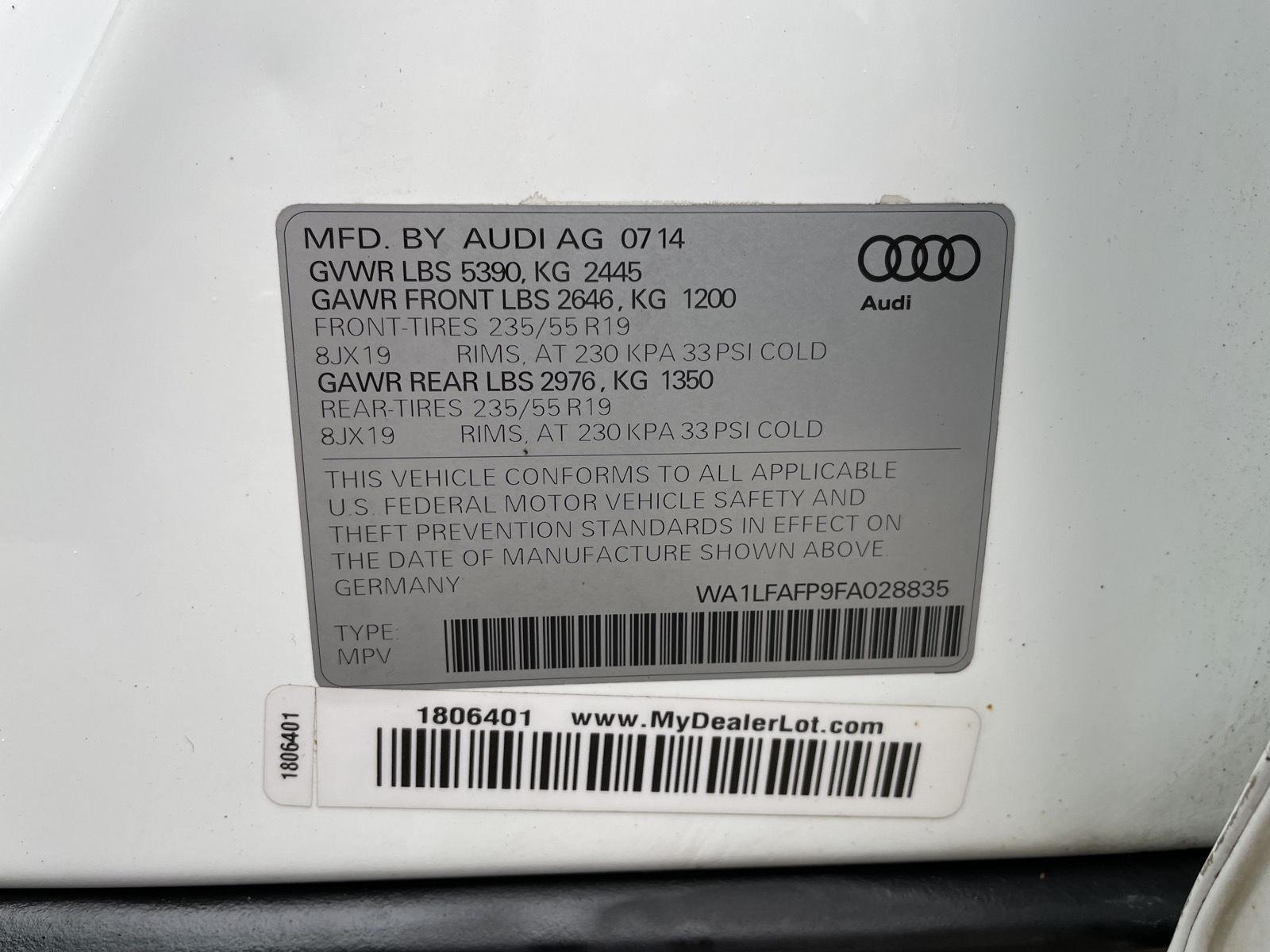 Used 2015 Audi Q5 for sale in Lincoln NE