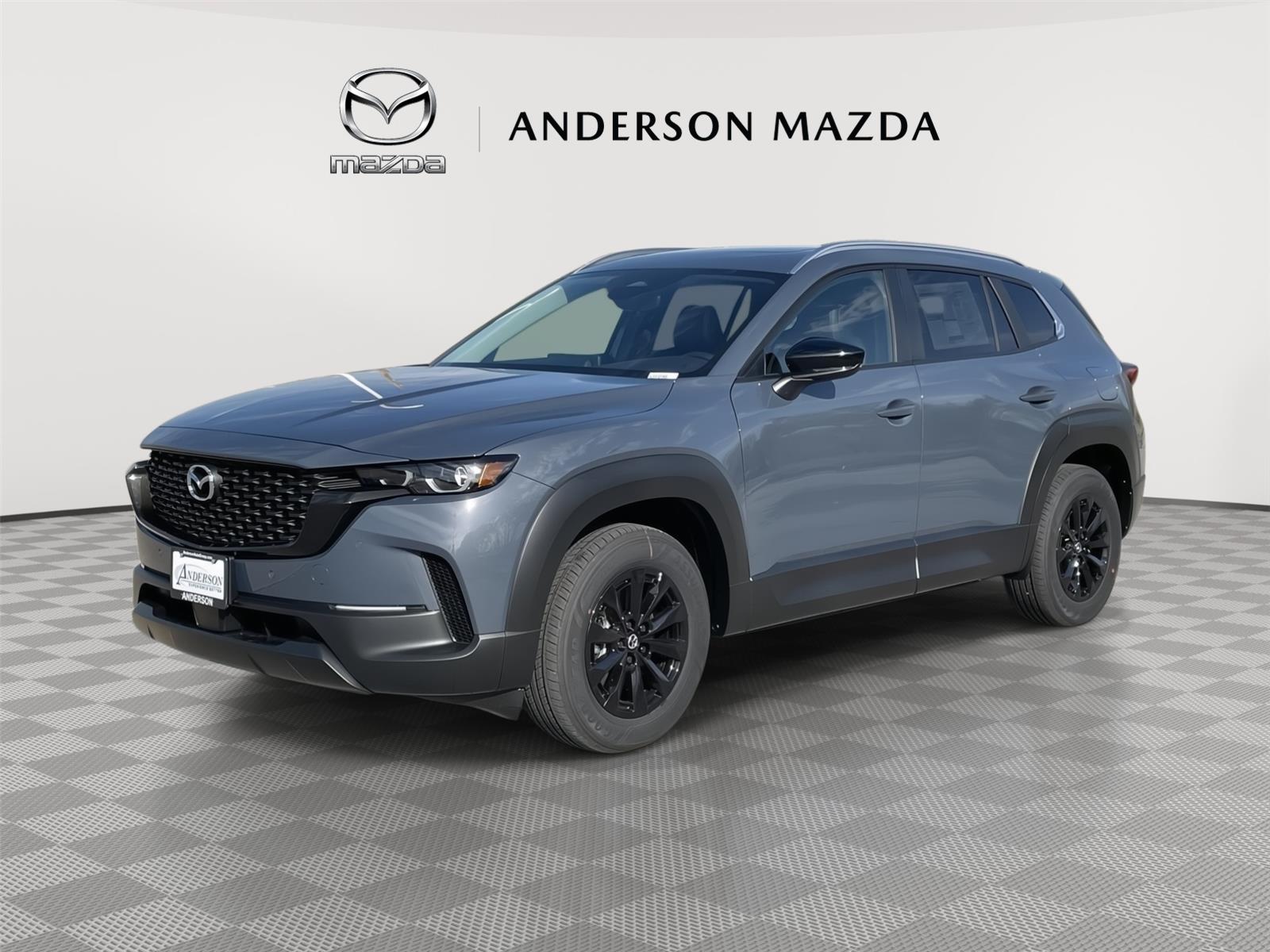 Polymetal Gray Metallic 2026 Mazda CX-50 Hybrid Preferred AWD SUV / Crossover All-Wheel Drive Continuously Variable Transmission
