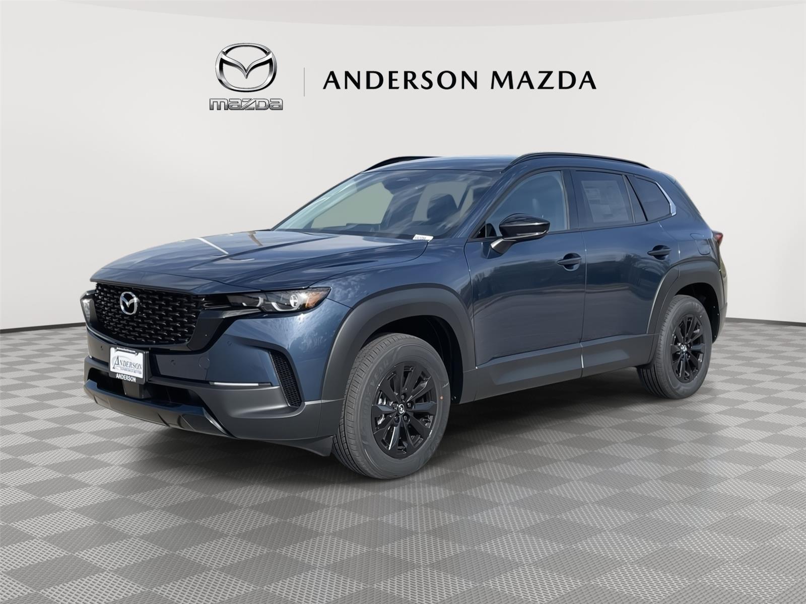 Ingot Blue Metallic 2026 Mazda CX-50 Hybrid Premium AWD SUV / Crossover All-Wheel Drive Continuously Variable Transmission