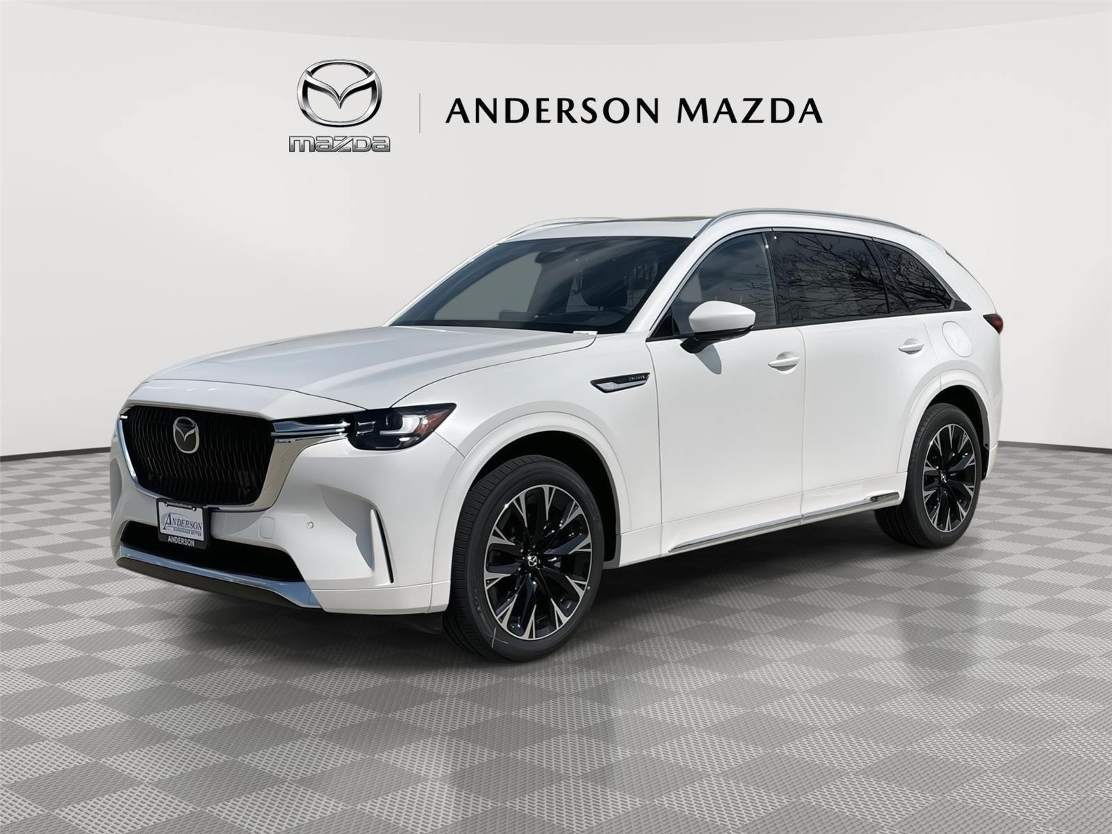 Rhodium White Premium 2026 Mazda CX-90 3.3 Turbo S Premium Plus AWD SUV / Crossover All-Wheel Drive Automatic