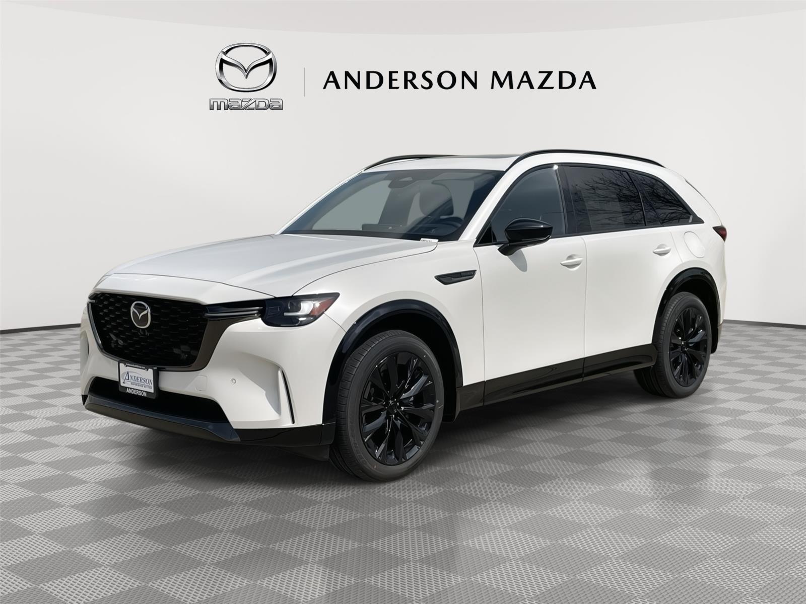 Rhodium White Premium 2026 Mazda CX-90 3.3 Turbo S Premium Sport AWD SUV / Crossover All-Wheel Drive Automatic