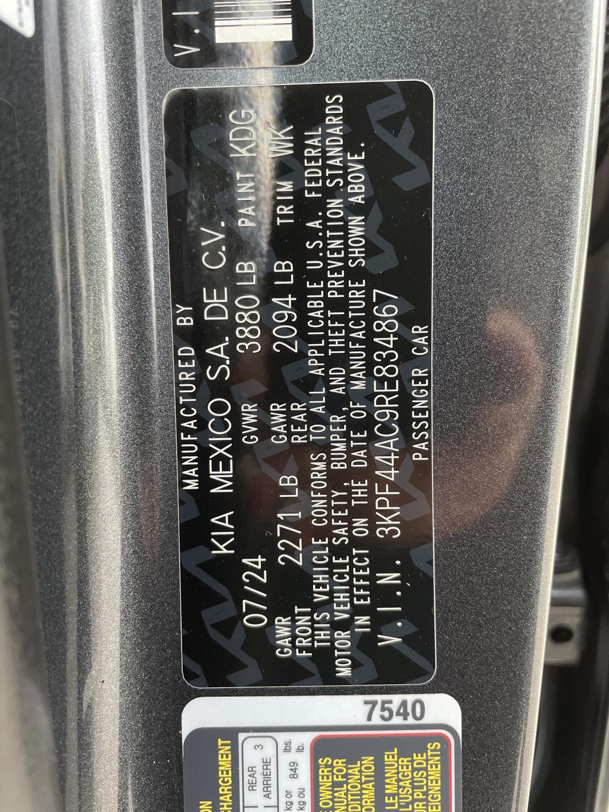 Used 2024 Kia Forte for sale in Lincoln NE