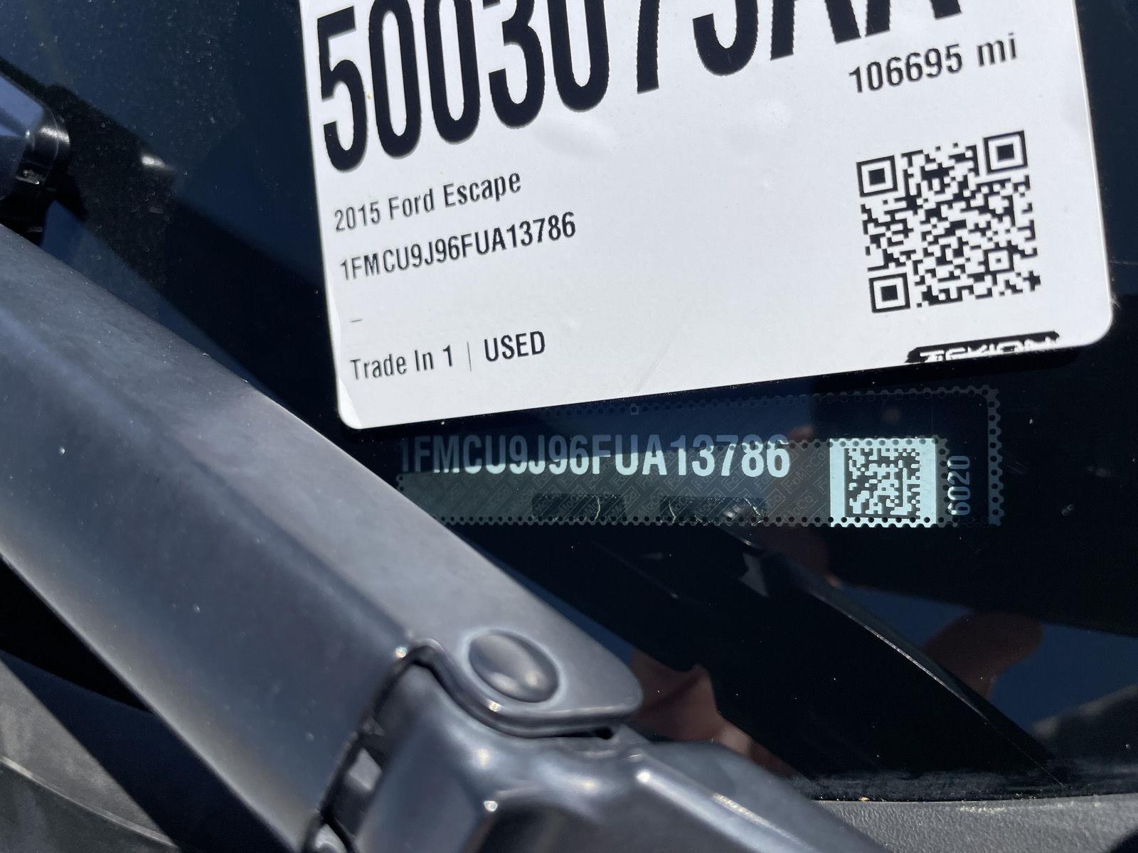 Pre-Owned 2015 Ford Escape for sale in Lincoln NE