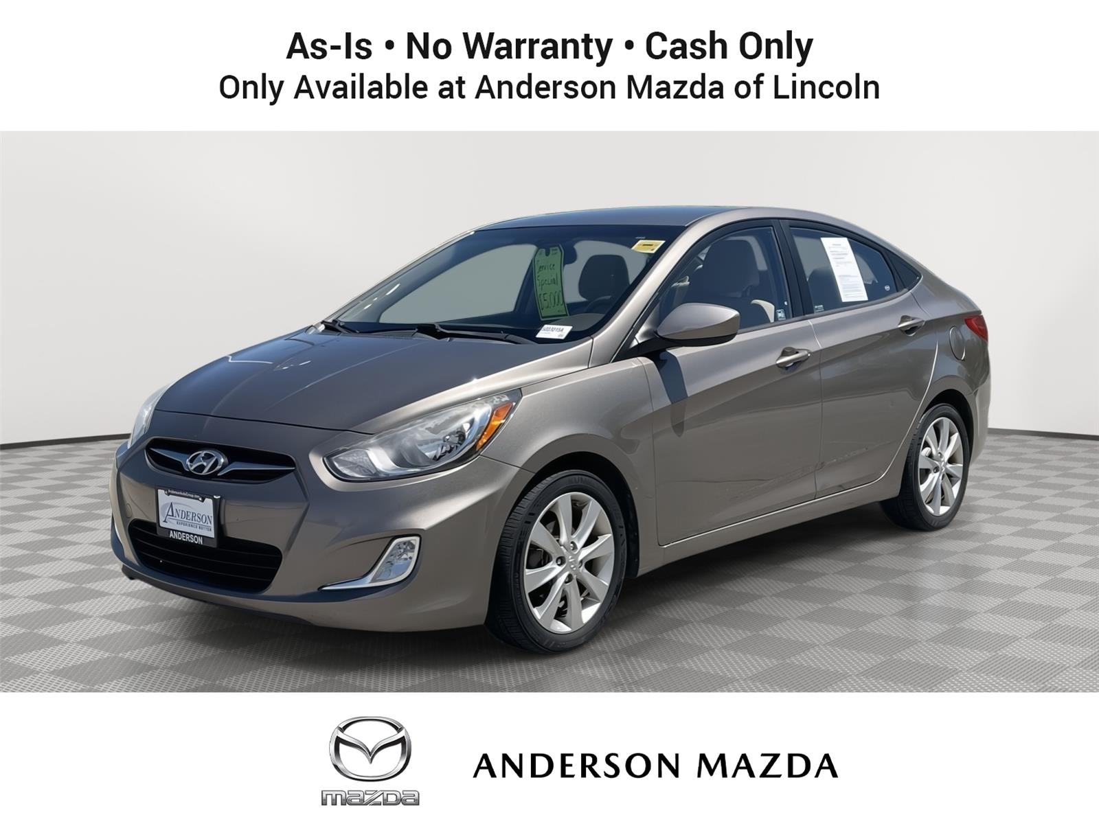 Mocha Bronze 2012 Hyundai Accent GLS Sedan FWD Sedan Front-Wheel Drive Automatic