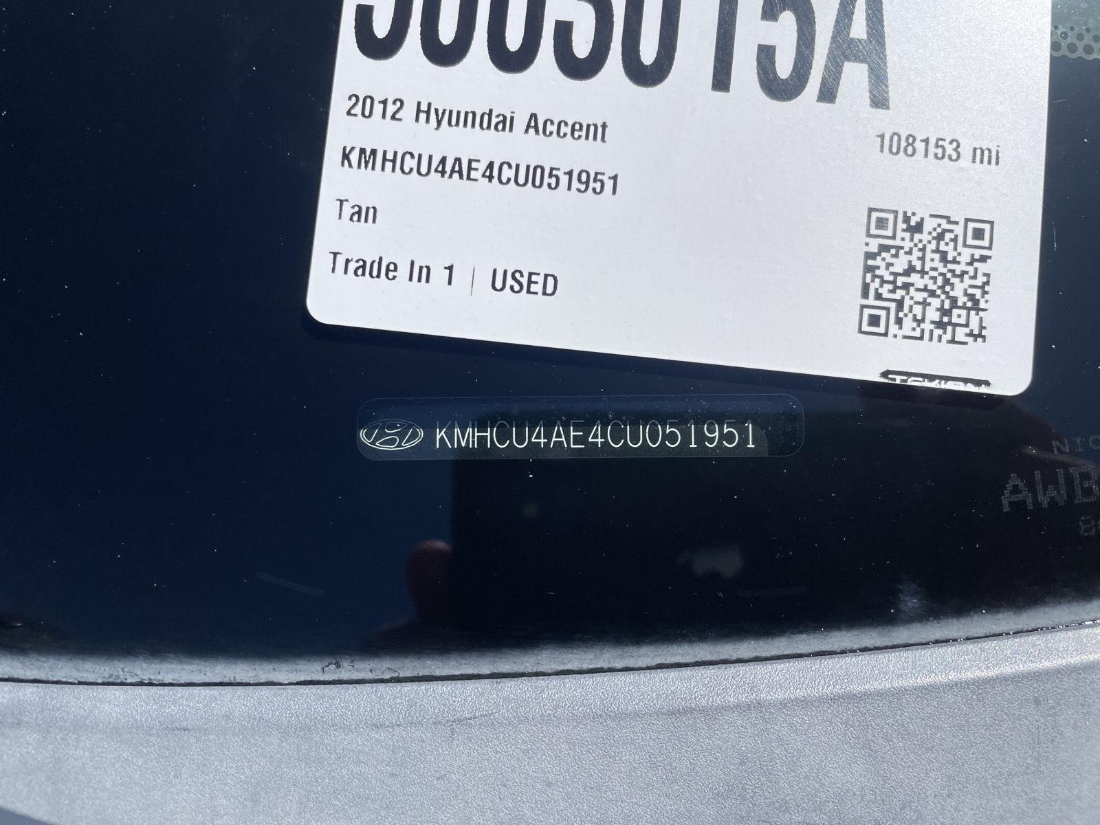 Used 2012 Hyundai Accent for sale in Lincoln NE