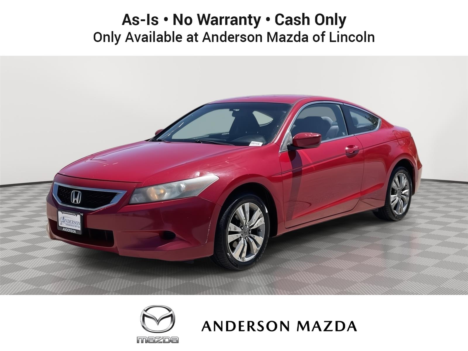 San Marino Red 2010 Honda Accord Coupe LX-Sport Coupe Front-Wheel Drive Automatic