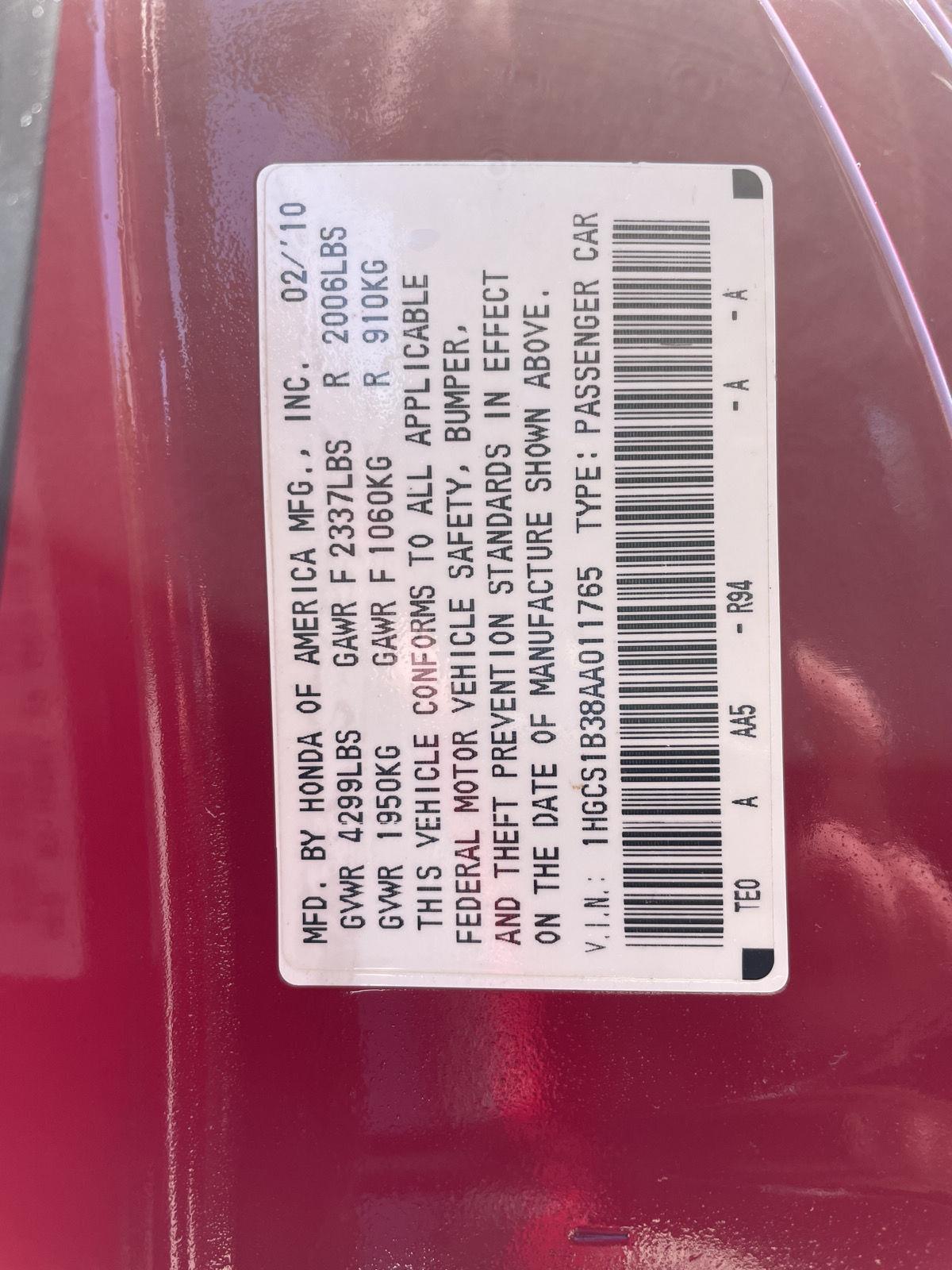 Used 2010 Honda Accord Cpe for sale in Lincoln NE