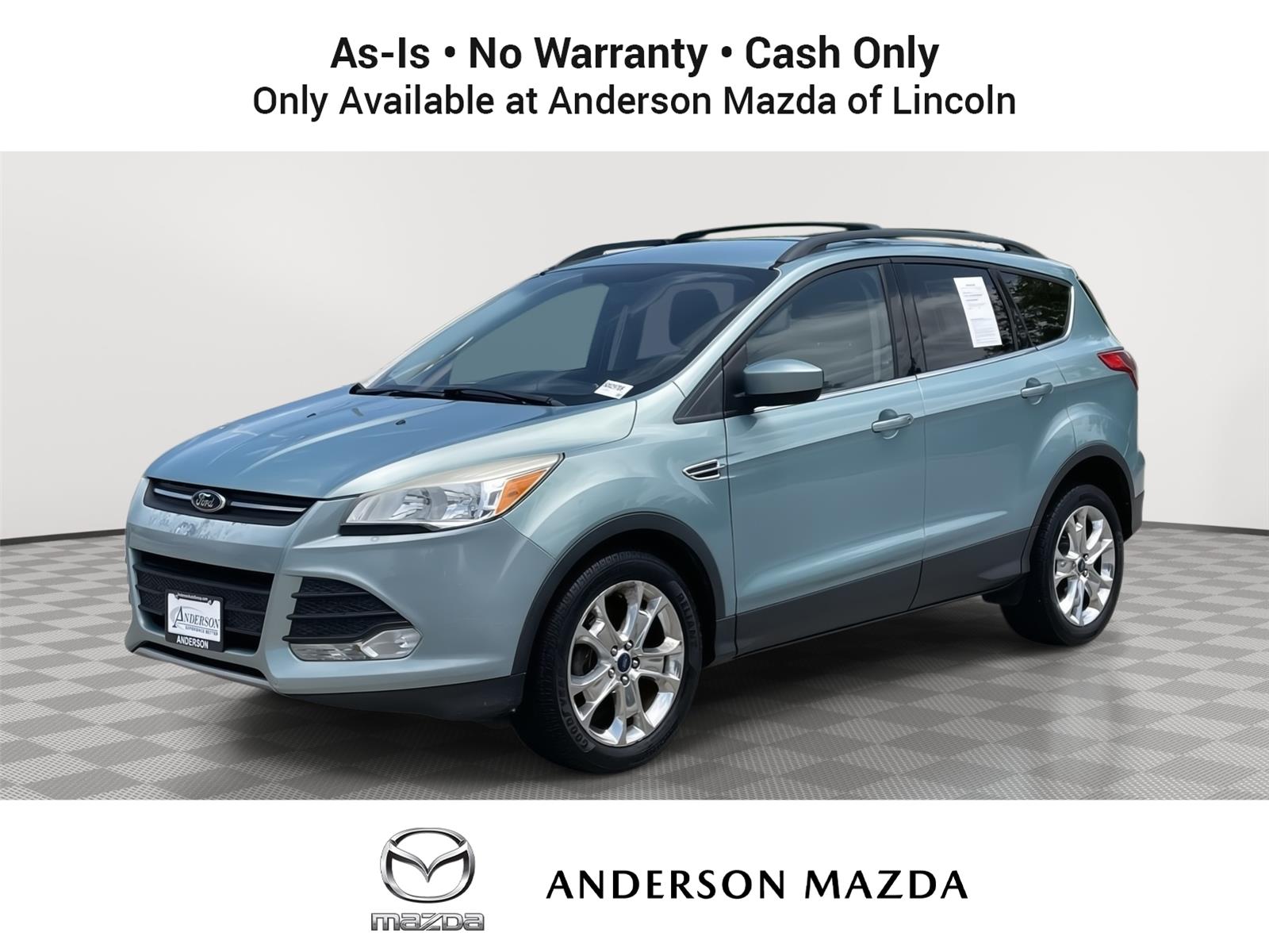 Frosted Glass Metallic 2013 Ford Escape SUV / Crossover Front-Wheel Drive 6-Speed Automatic