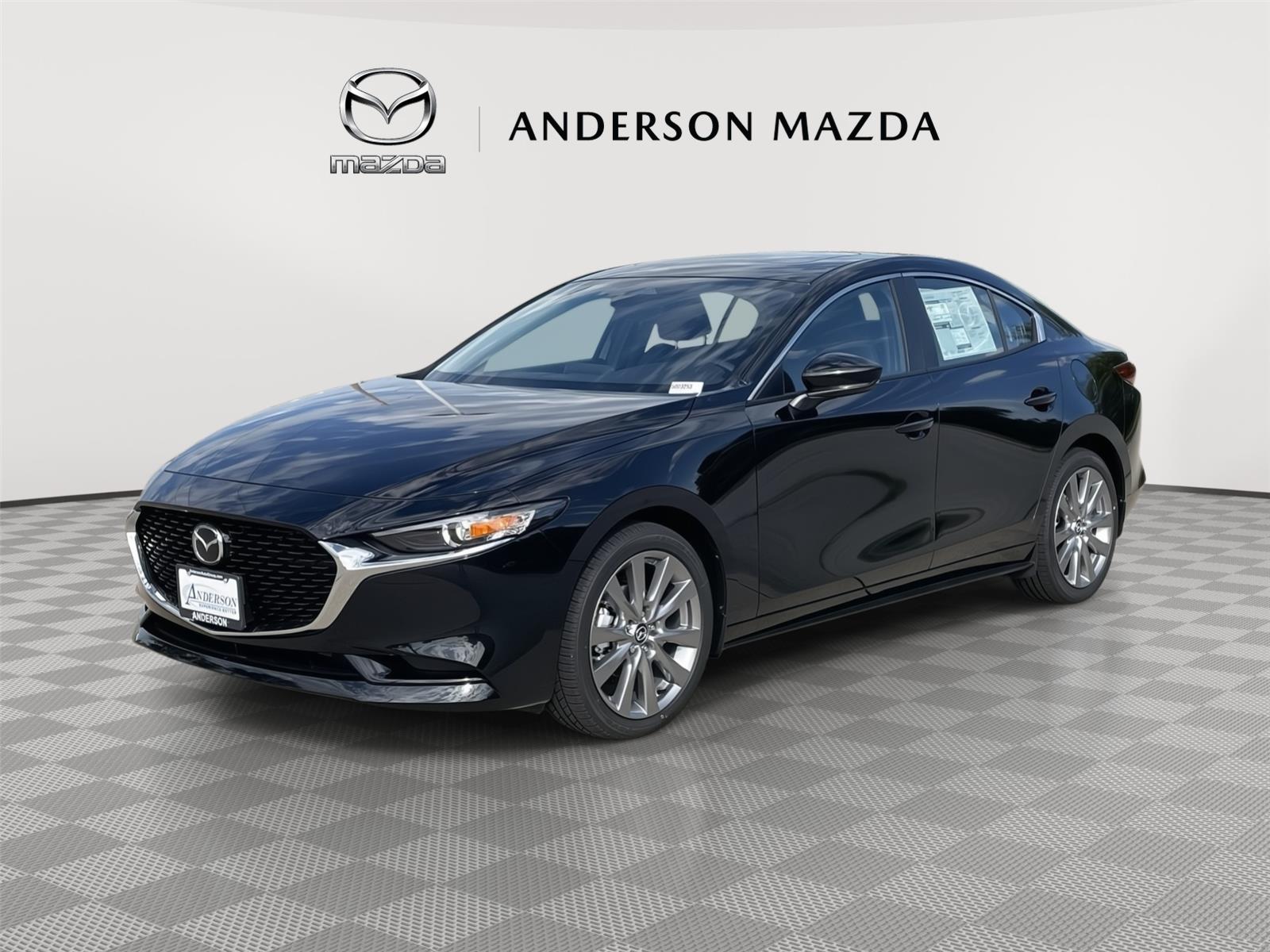 Jet Black Mica 2026 Mazda MAZDA3 2.5 S Preferred Sedan FWD Sedan Front-Wheel Drive Automatic