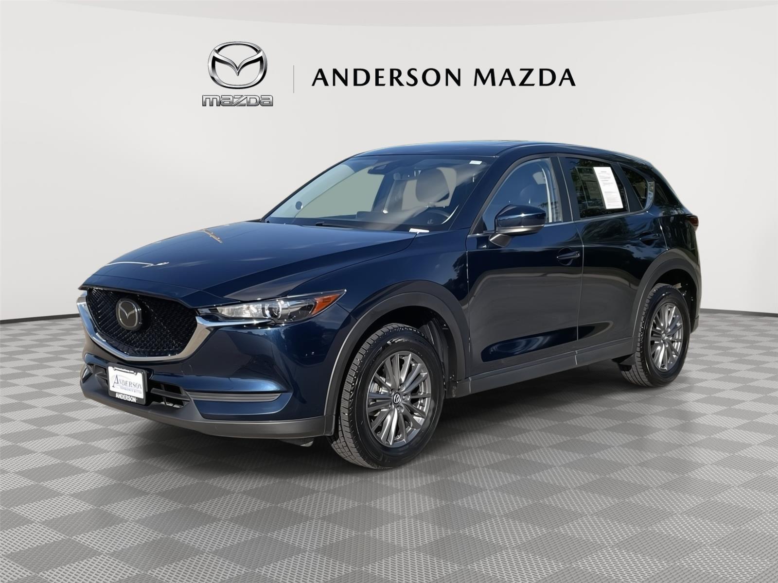 Deep Crystal Blue Mica 2020 Mazda CX-5 SUV / Crossover All-Wheel Drive Automatic