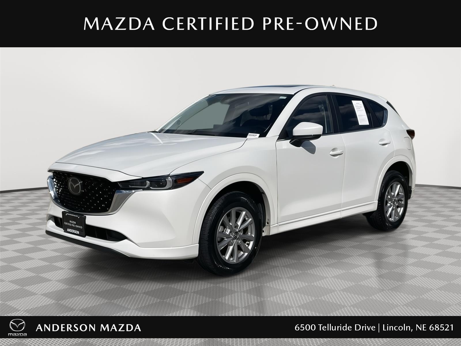 Rhodium White Metallic 2025 Mazda CX-5 SUV / Crossover All-Wheel Drive Automatic