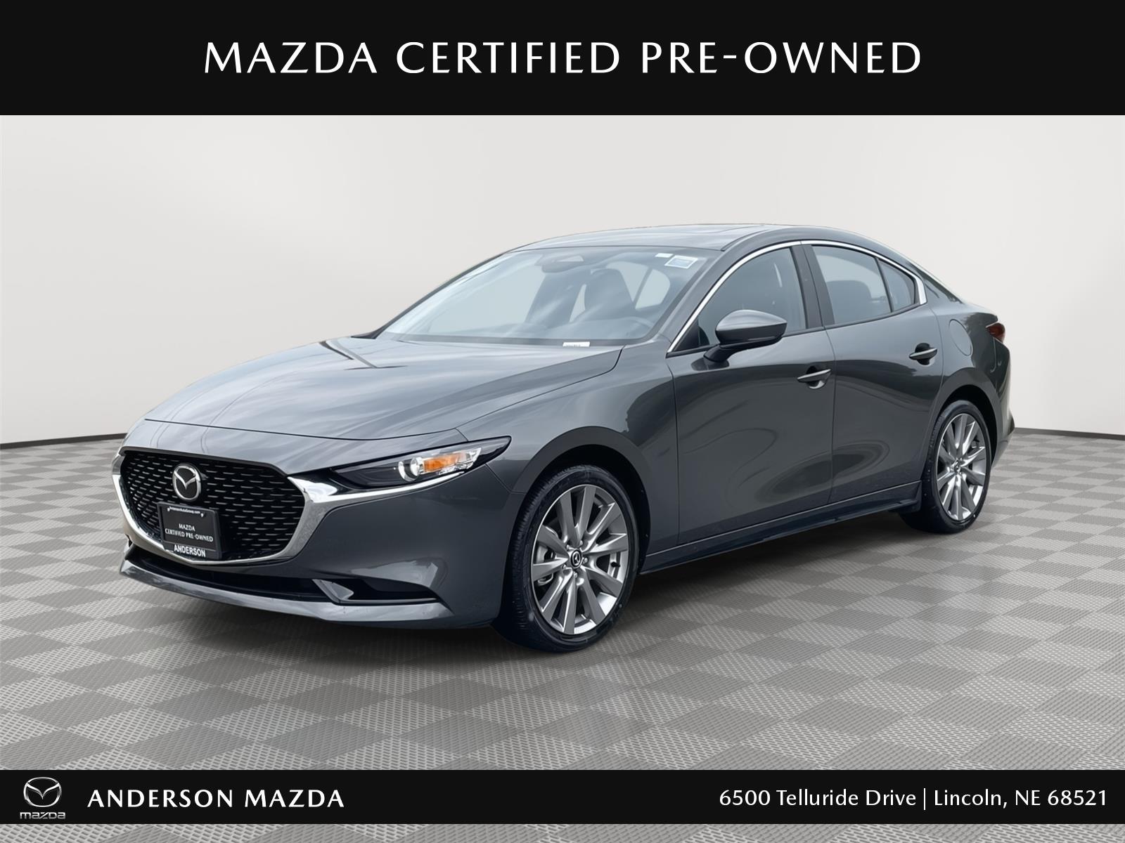 Machine Gray Metallic 2026 Mazda MAZDA3 Sedan Front-Wheel Drive Automatic