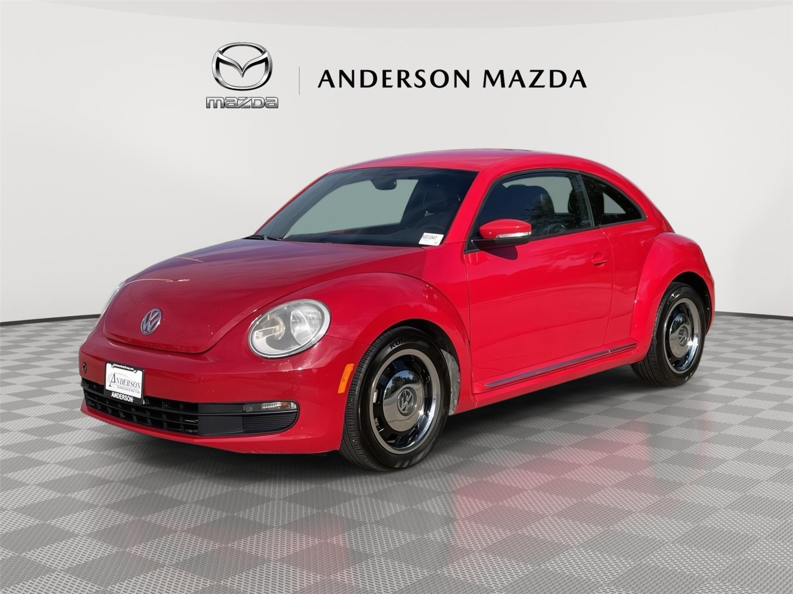 Tornado Red 2012 Volkswagen Beetle Hatchback Front-Wheel Drive Automatic