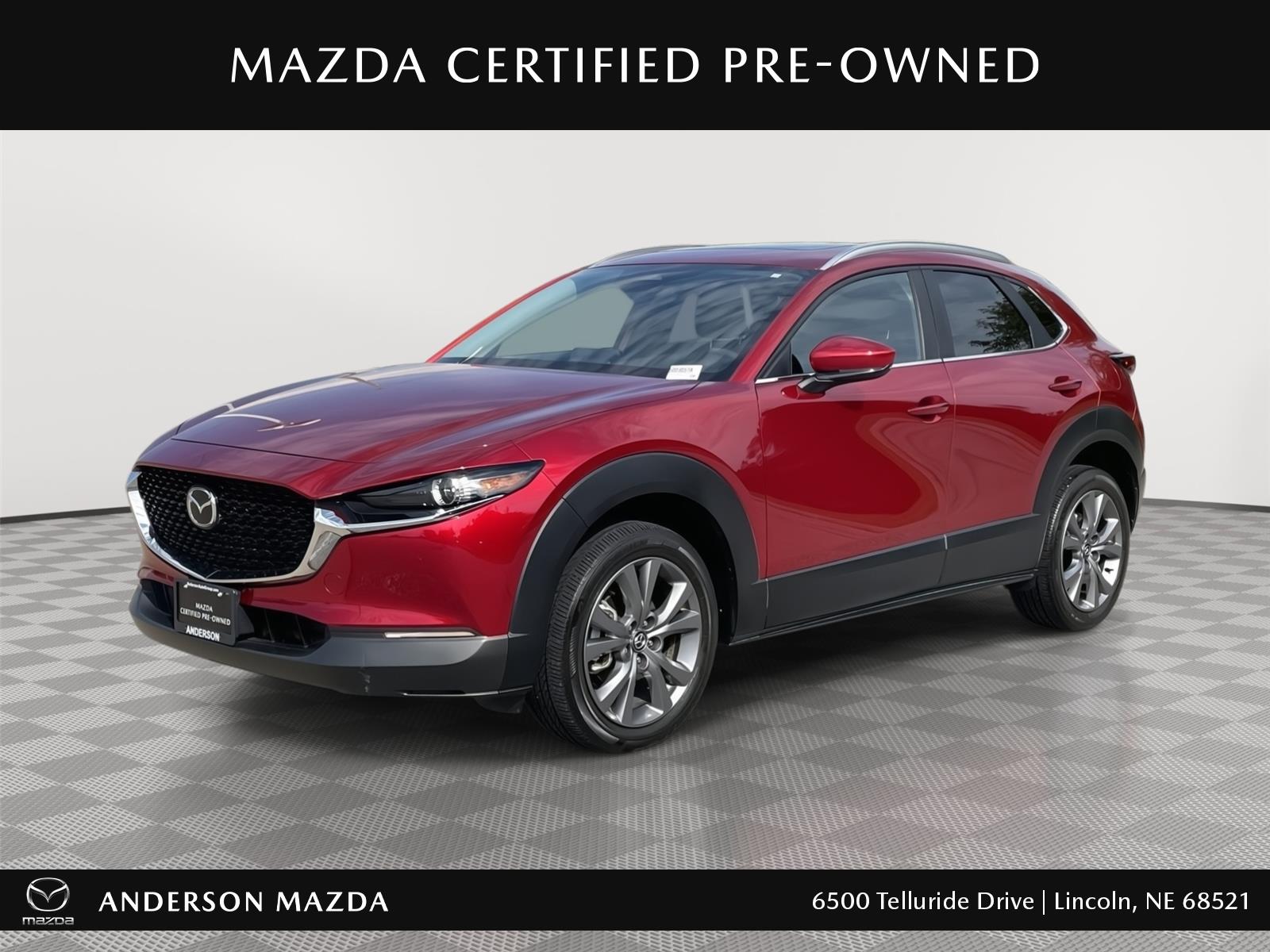 Soul Red Crystal Metallic 2024 Mazda CX-30 SUV / Crossover All-Wheel Drive Automatic