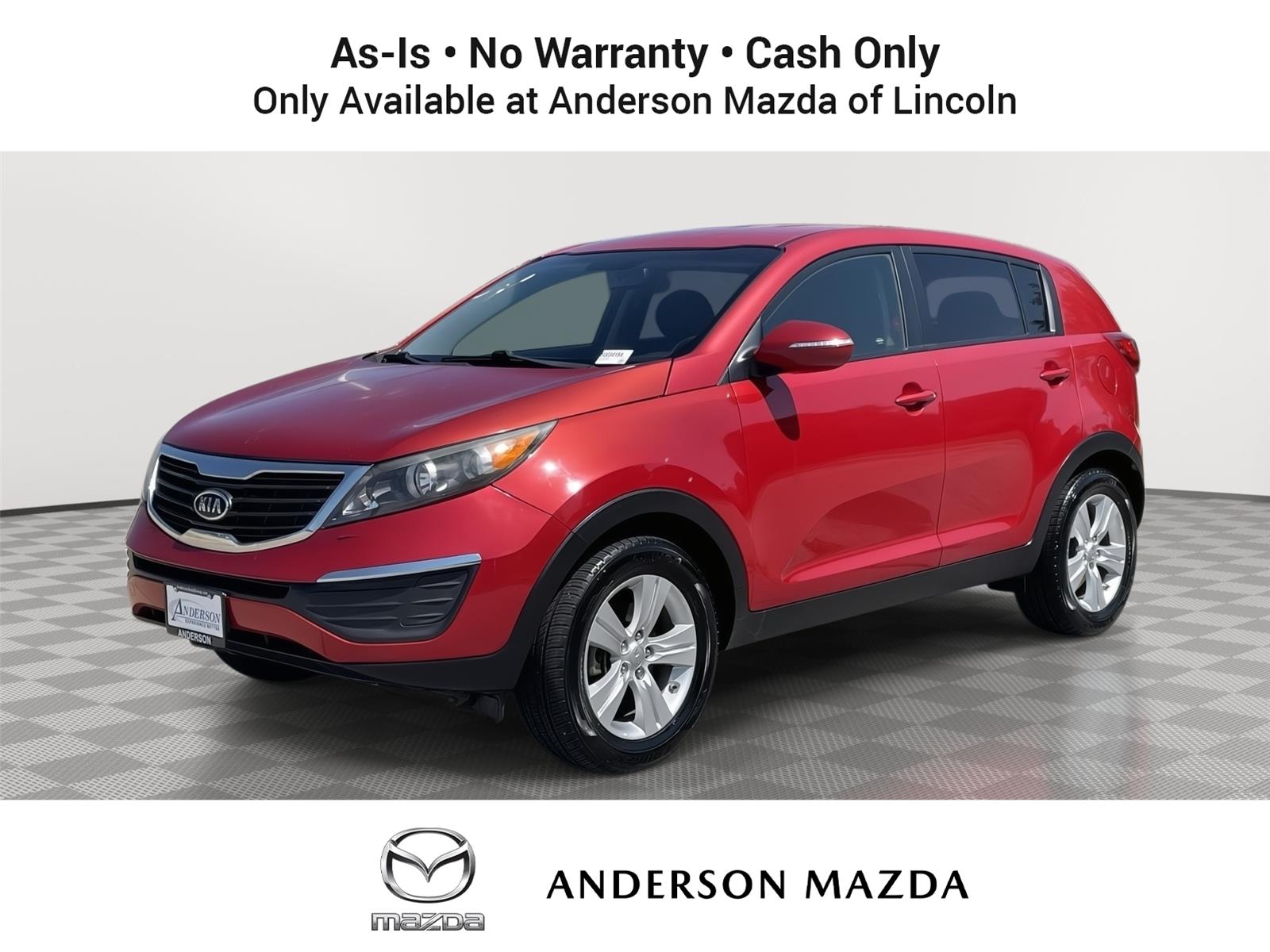 Signal Red 2012 Kia Sportage SUV / Crossover Front-Wheel Drive Automatic