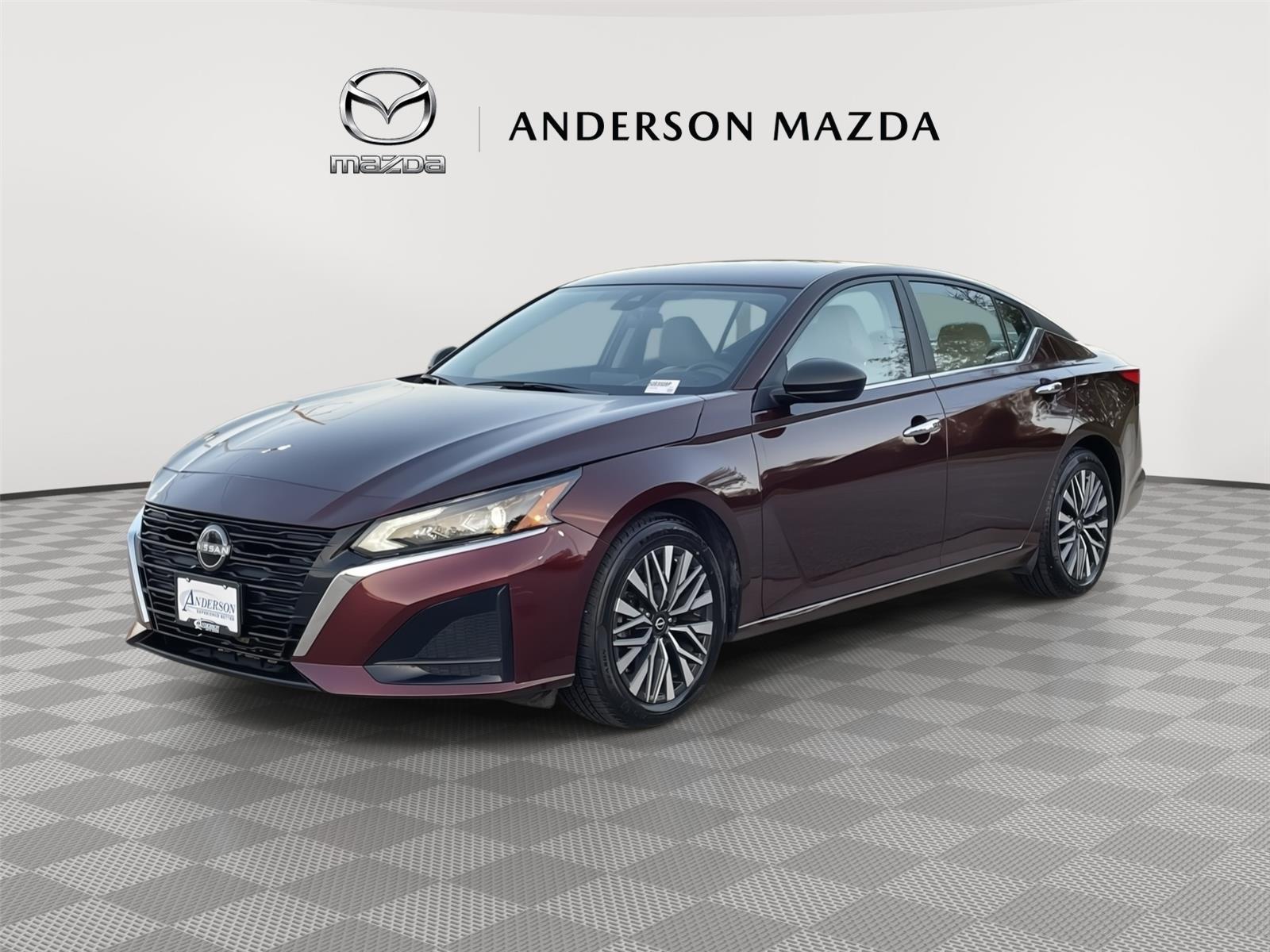Garnet Pearl Metallic 2025 Nissan Altima Sedan Front-Wheel Drive Continuously Variable Transmission