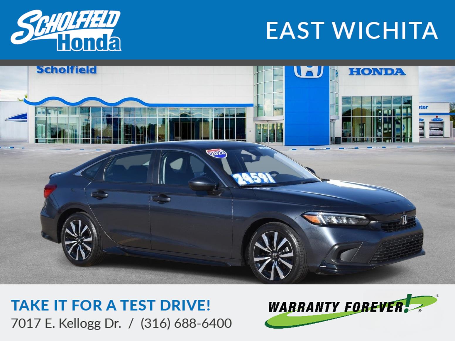 2022 Honda Civic EX's photo