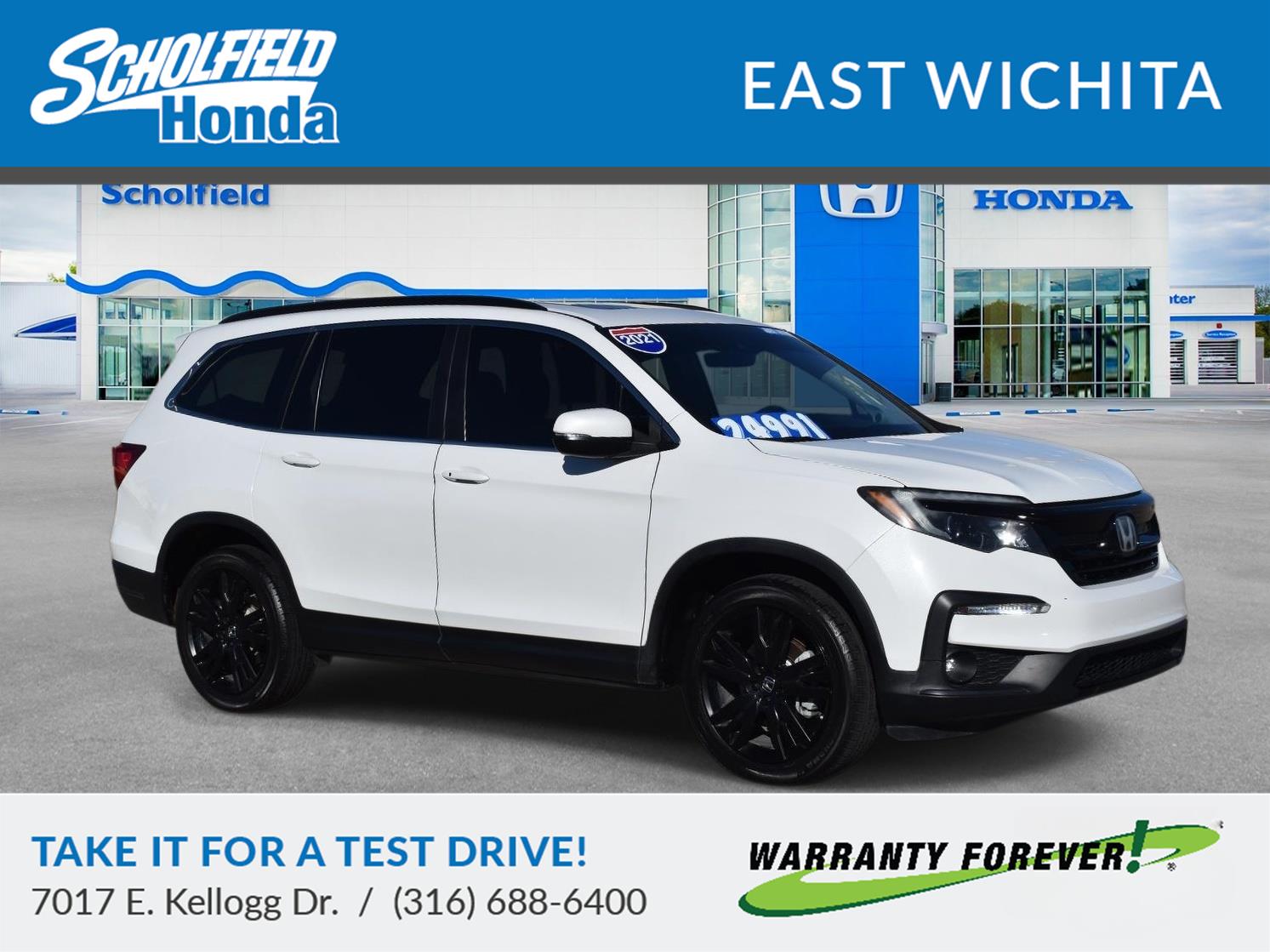 2021 Honda Pilot SE's photo