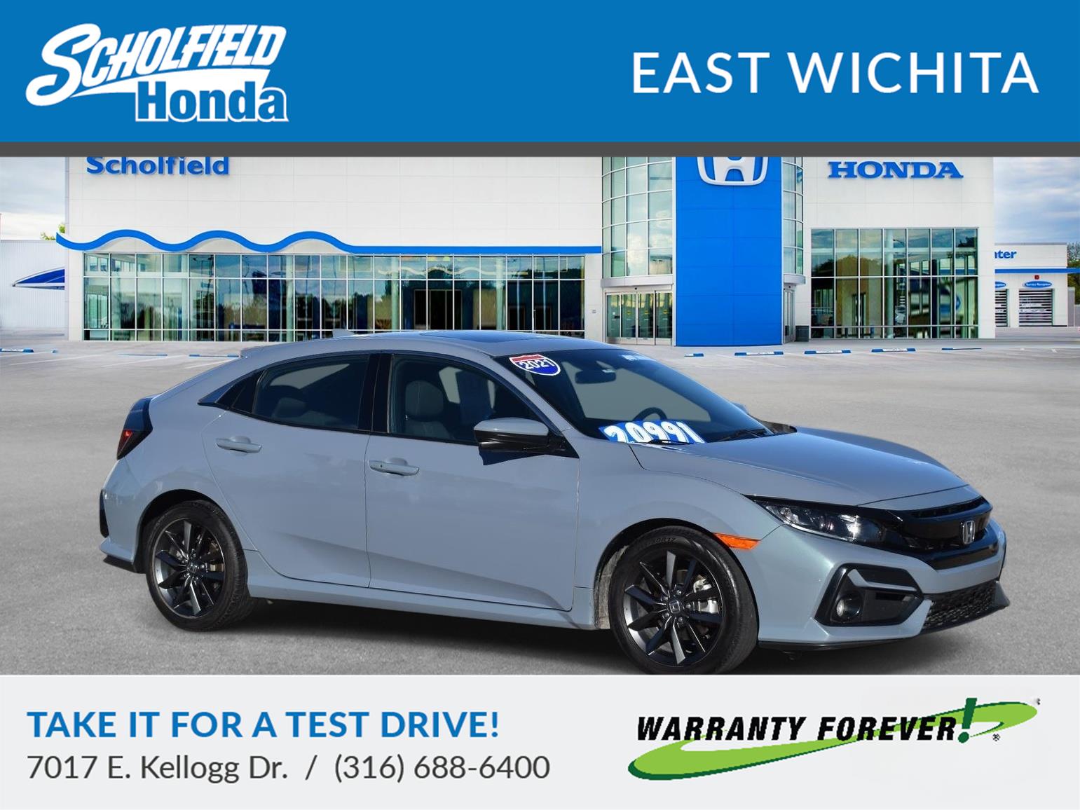 2021 Honda Civic Hatchback EX's photo