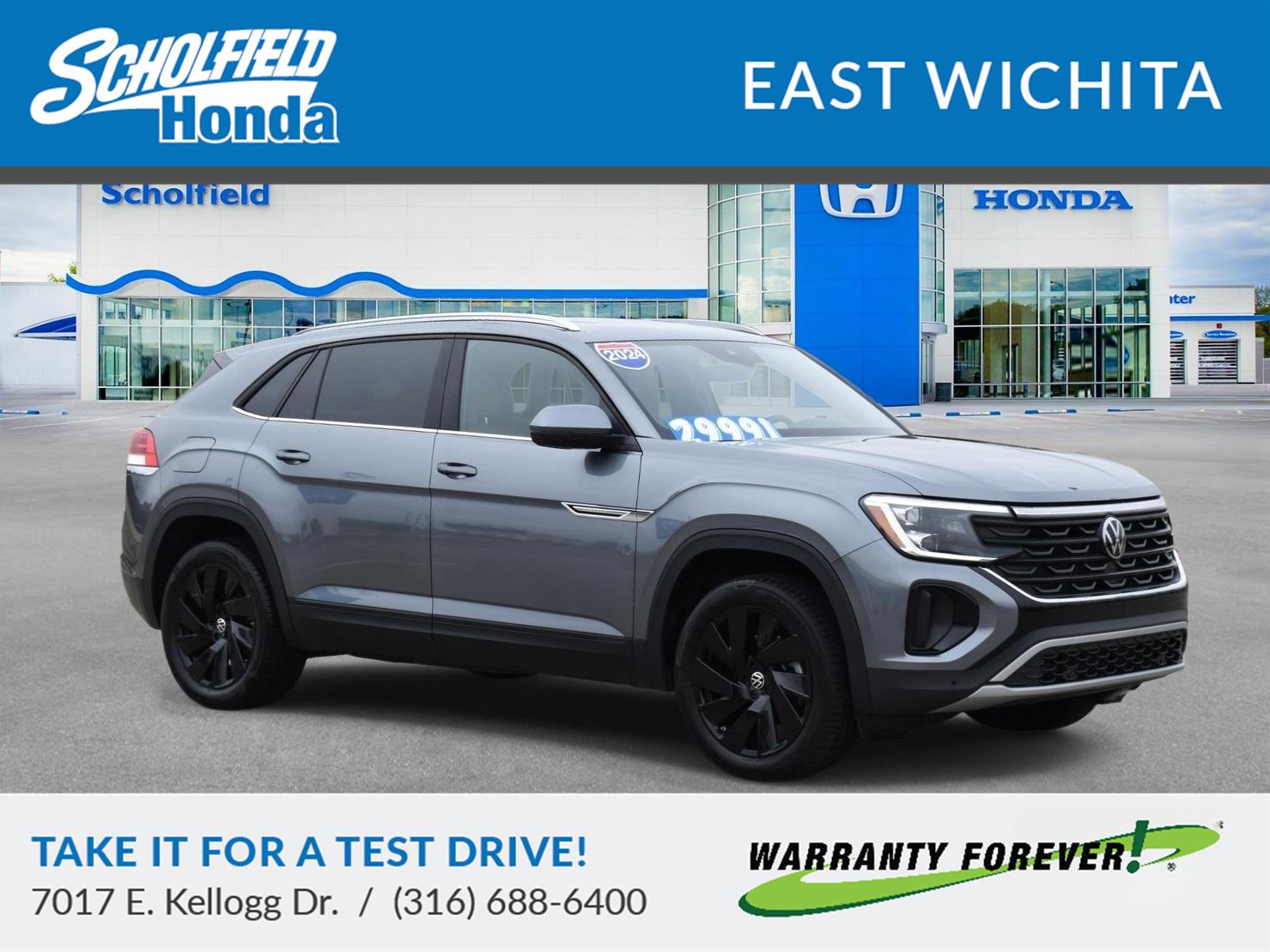 2024 Volkswagen Atlas Cross Sport SE w/Tech