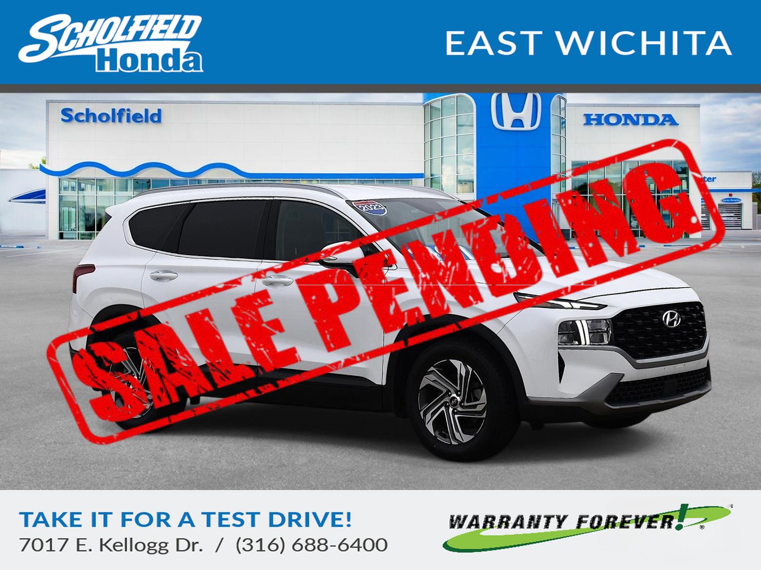 Serenity White Pearl 2023 Hyundai Santa Fe SEL FWD SUV / Crossover Front-Wheel Drive Automatic