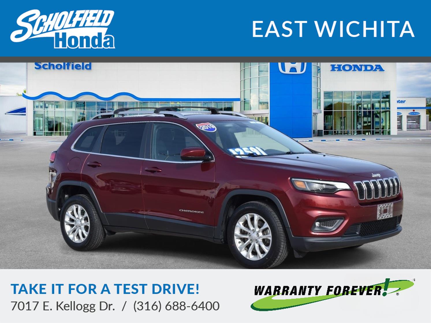 2019 Jeep Cherokee Latitude FWD