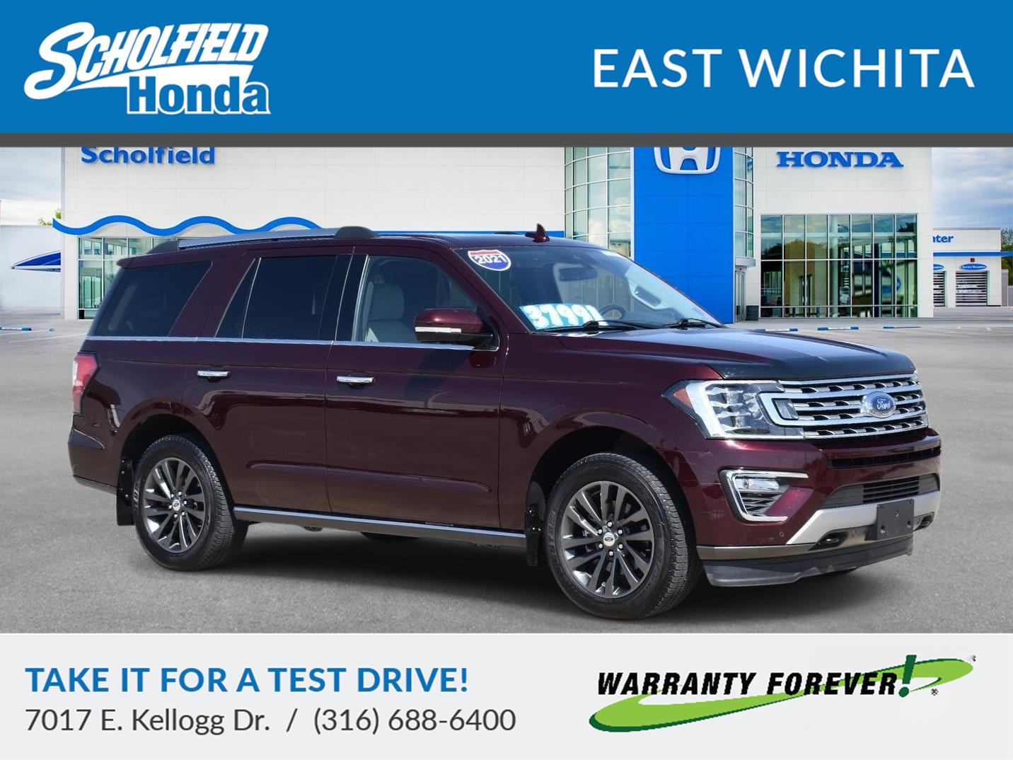 Red (Burgundy Velvet Metallic Tinted Clearcoat) 2021 Ford Expedition Limited 4WD SUV / Crossover Four-Wheel Drive Automatic