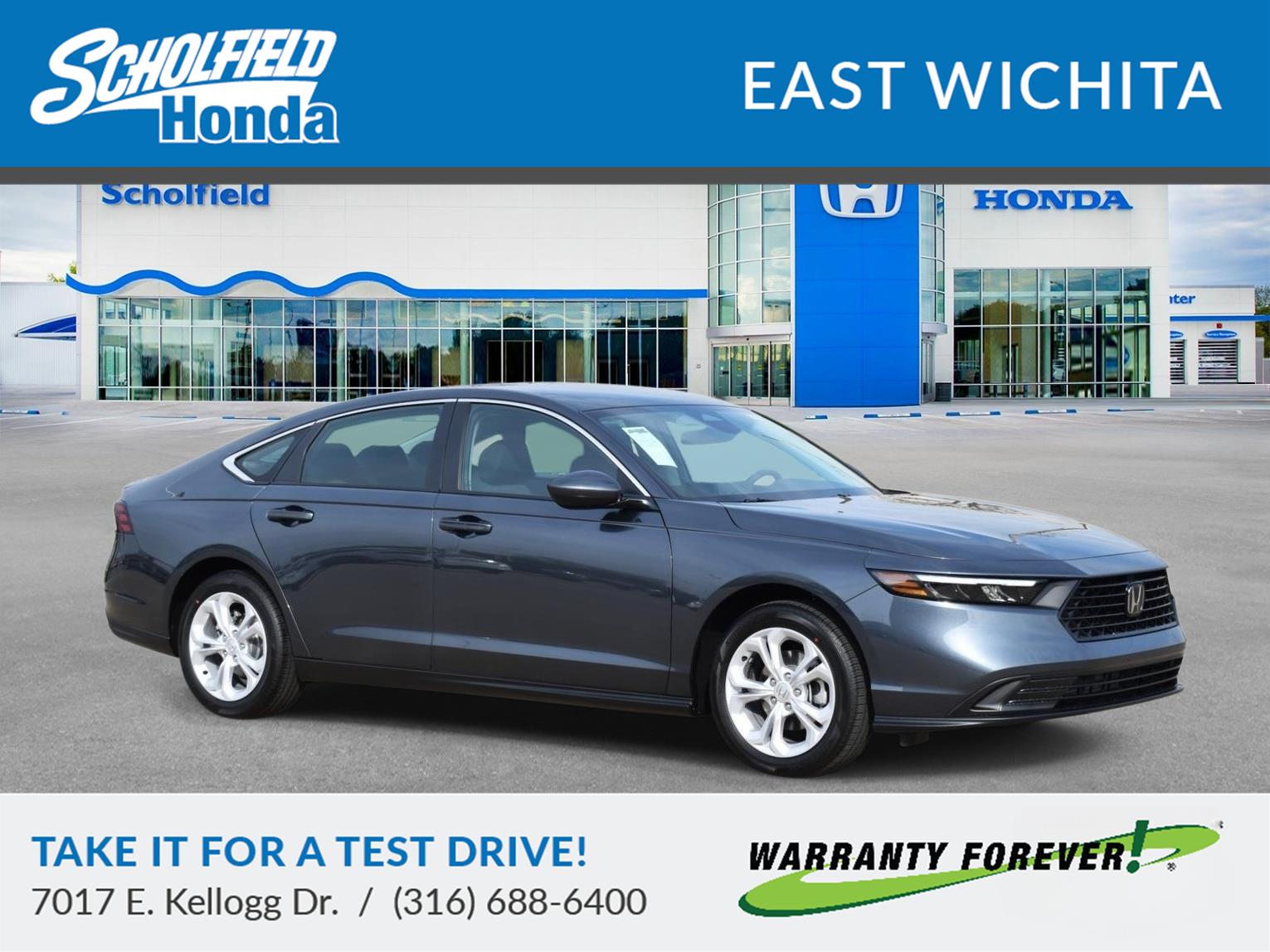 Meteorite Gray Metallic 2026 Honda Accord LX FWD Sedan Front-Wheel Drive Continuously Variable Transmission