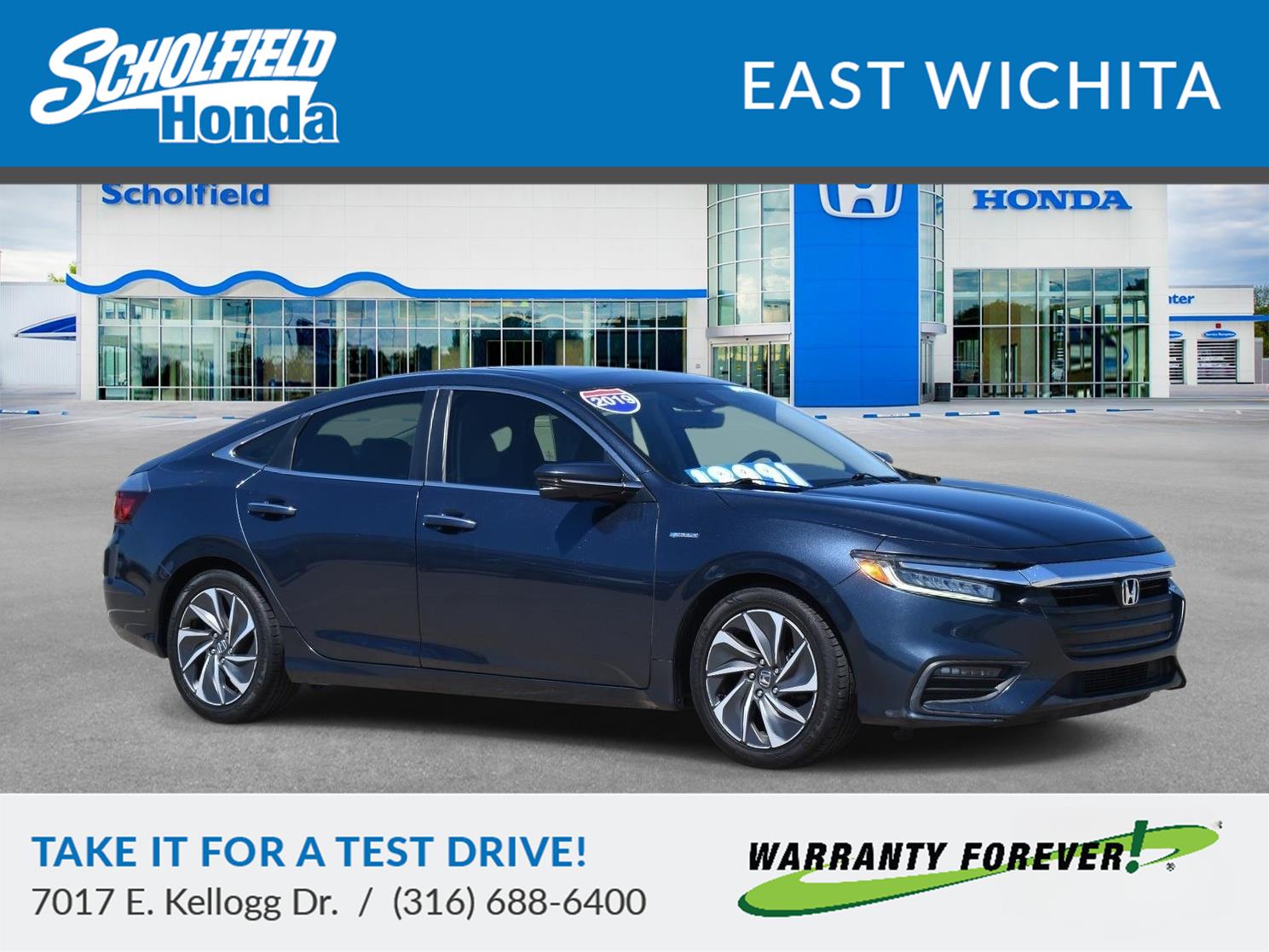 Gray (Modern Steel Metallic) 2019 Honda Insight Touring Sedan FWD Sedan Front-Wheel Drive Continuously Variable Transmission