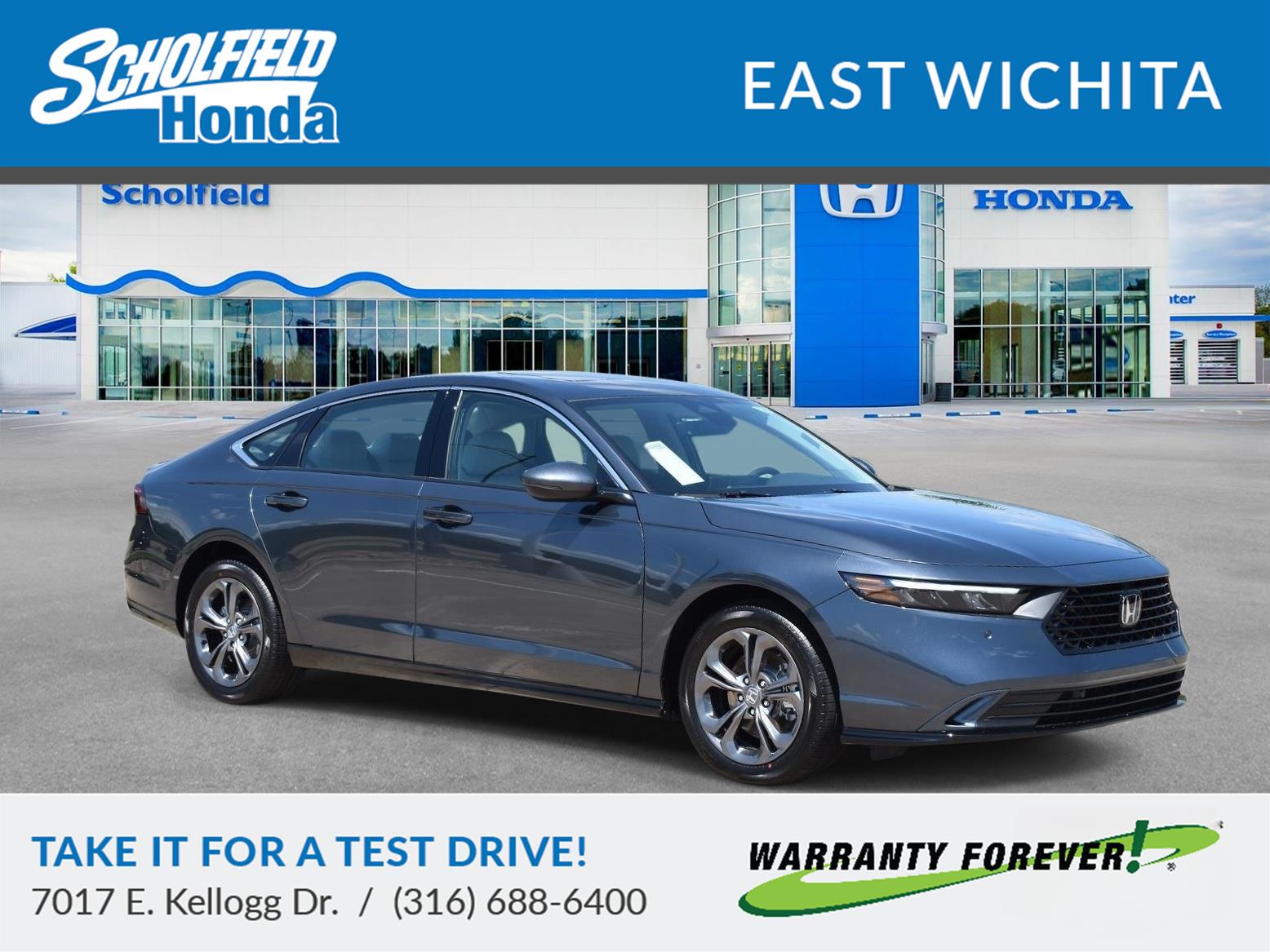 Meteorite Gray Metallic 2026 Honda Accord Hybrid Sedan Front-Wheel Drive Continuously Variable Transmission