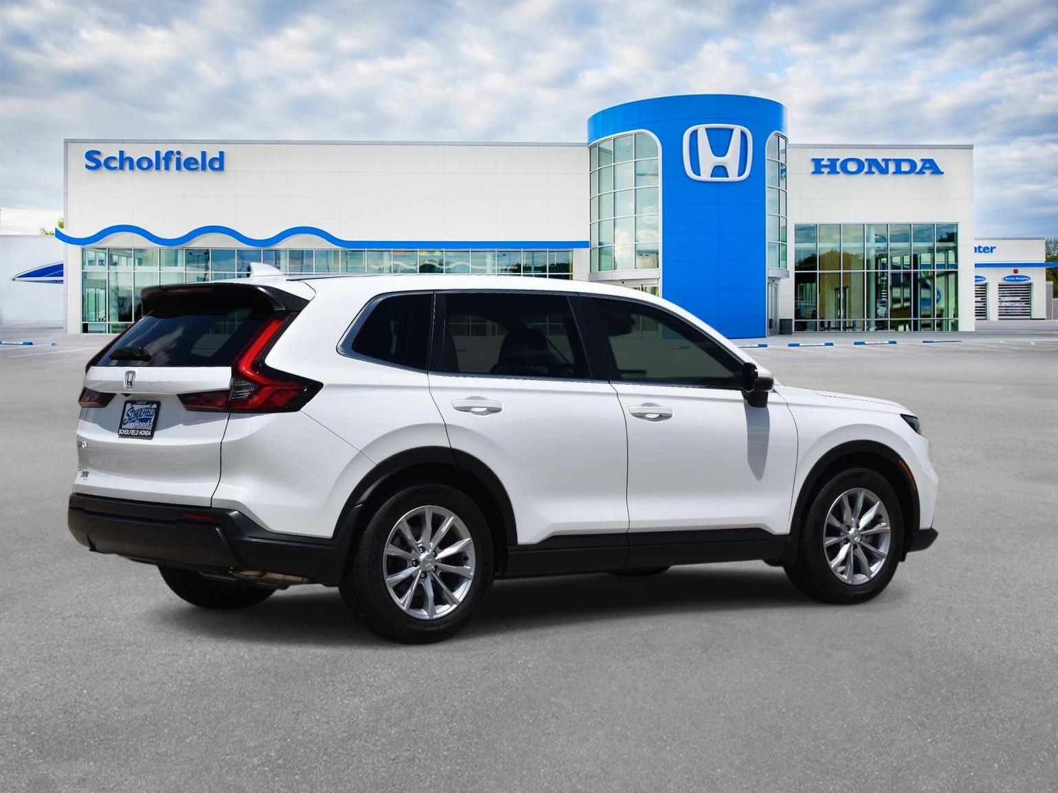 2025 Honda CR-V EX Platinum White Pearl - Scholfield Honda - Image 3