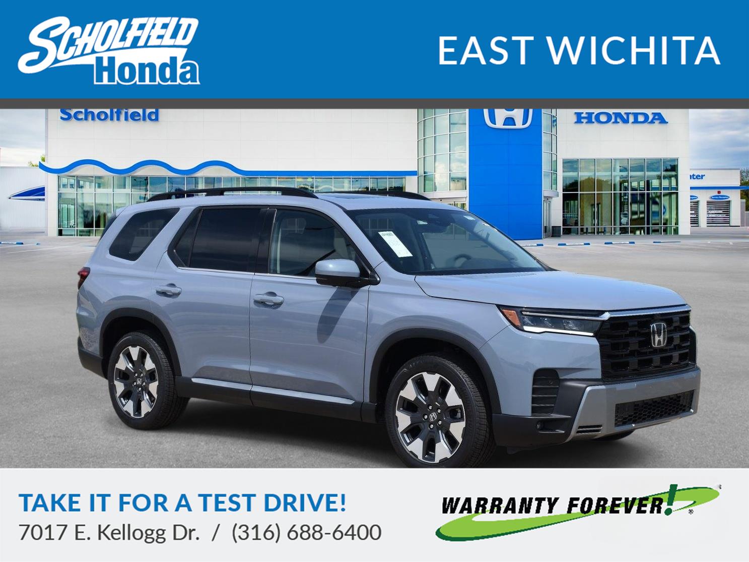 Sonic Gray Pearl 2026 Honda Pilot SUV / Crossover All-Wheel Drive Automatic