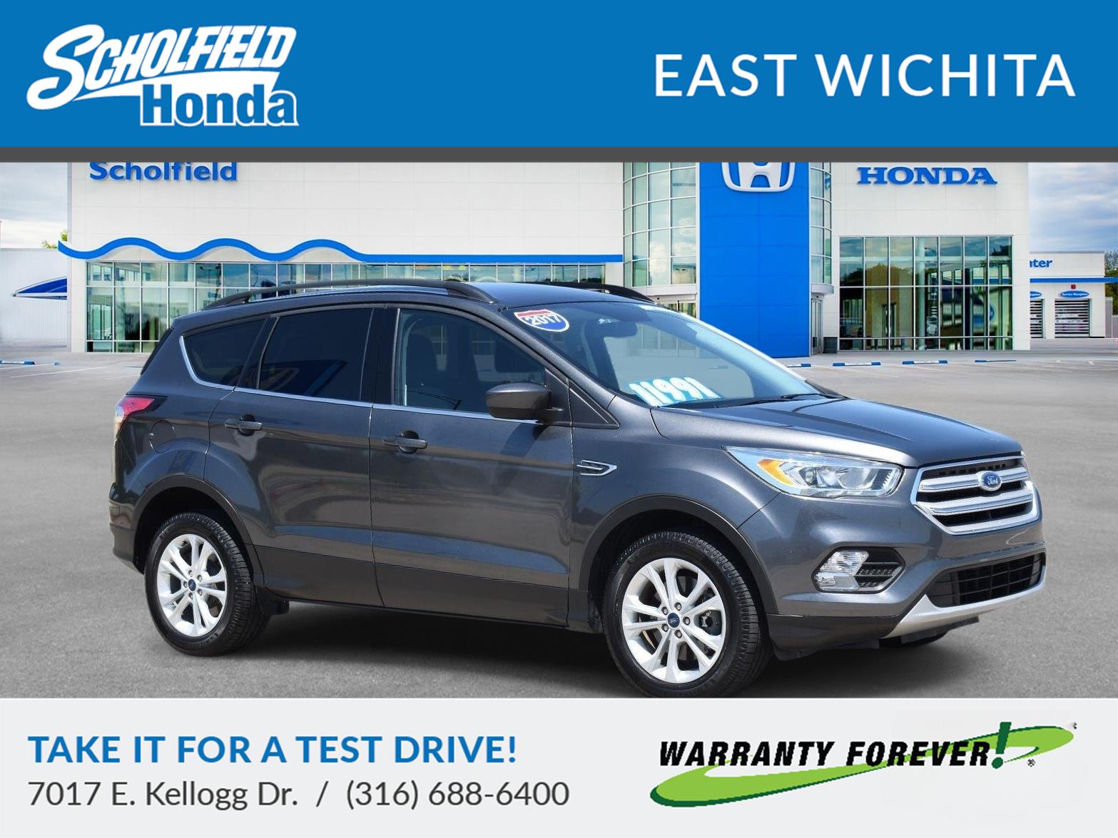 Canyon Ridge Metallic 2017 Ford Escape SUV / Crossover All-Wheel Drive 6-Speed Automatic
