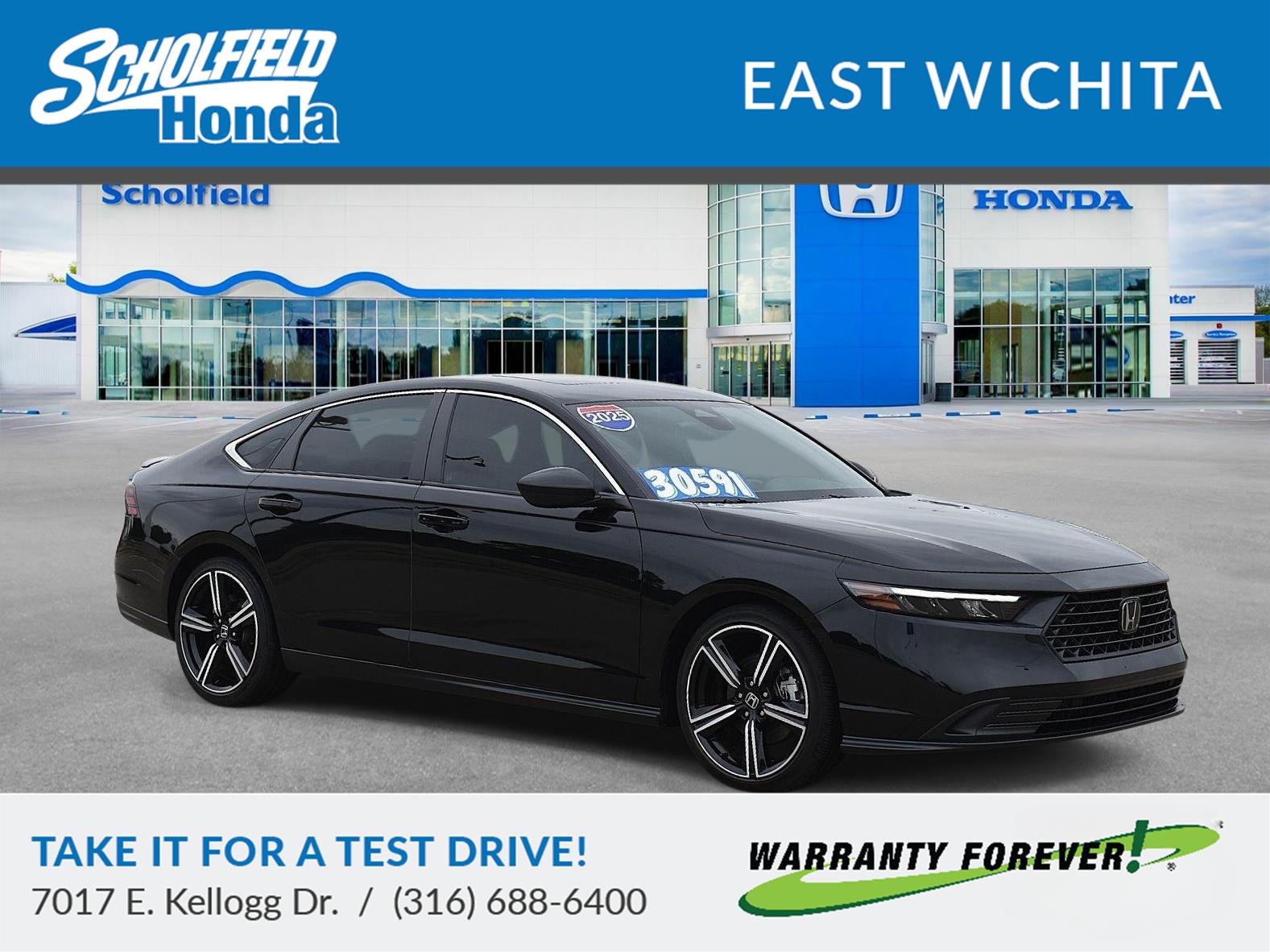 Crystal Black Pearl 2024 Honda Accord Hybrid Sedan Front-Wheel Drive Continuously Variable Transmission