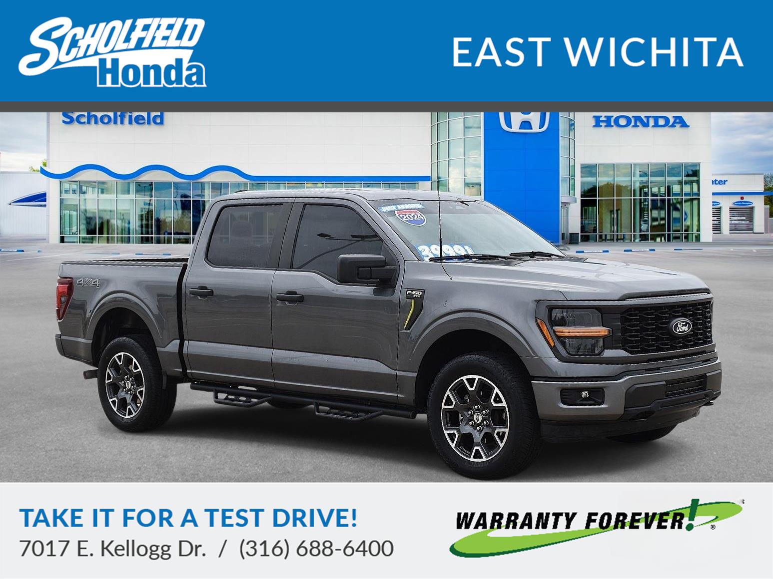 Carbonized Gray Metallic 2024 Ford F-150 Pickup Truck Four-Wheel Drive Automatic