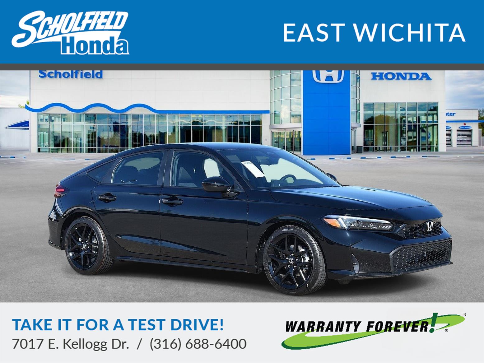 Crystal Black Pearl 2026 Honda Civic Hatchback Hatchback Front-Wheel Drive Continuously Variable Transmission