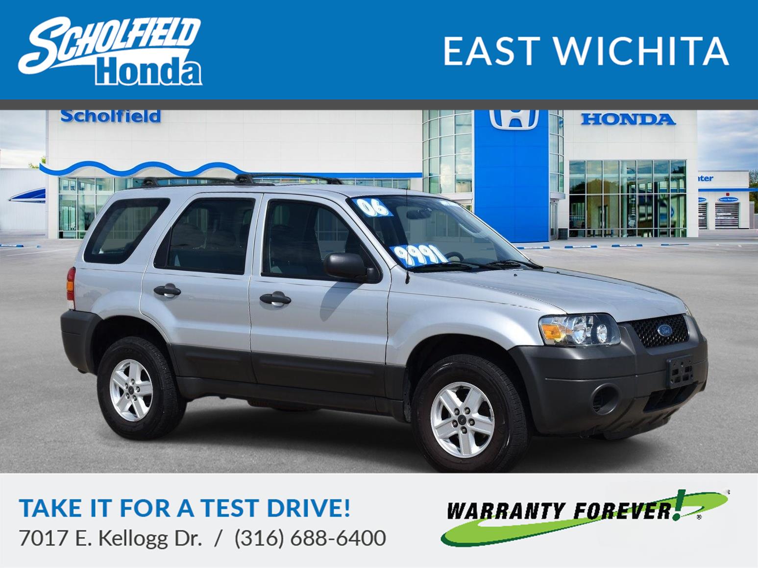 2006 Ford Escape SUV / Crossover 5-Speed Manual Overdrive