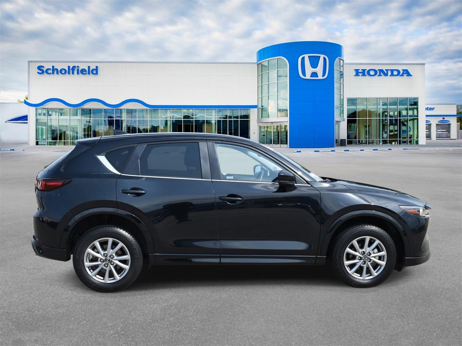 2025 Mazda CX-5 2.5 S Preferred Package Jet Black Mica - Scholfield Honda - Image 2