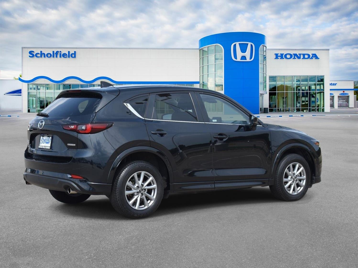 2025 Mazda CX-5 2.5 S Preferred Package Jet Black Mica - Scholfield Honda - Image 3