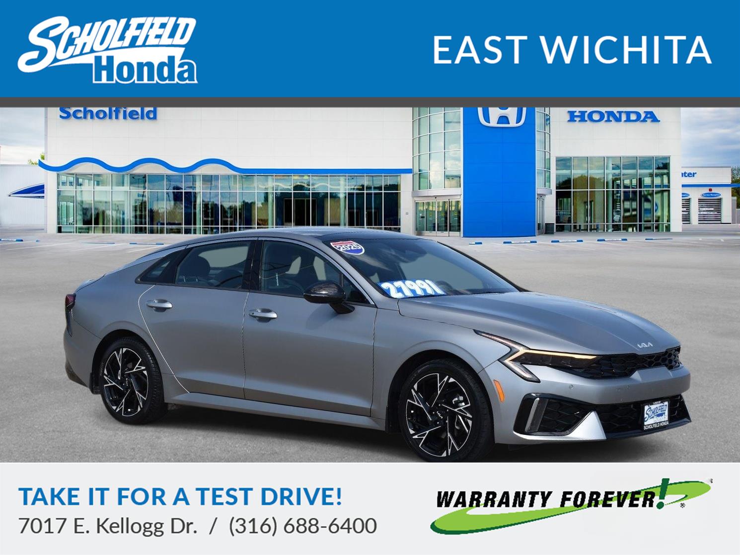 Steel Matte Gray 2025 Kia K5 Sedan Front-Wheel Drive Automatic