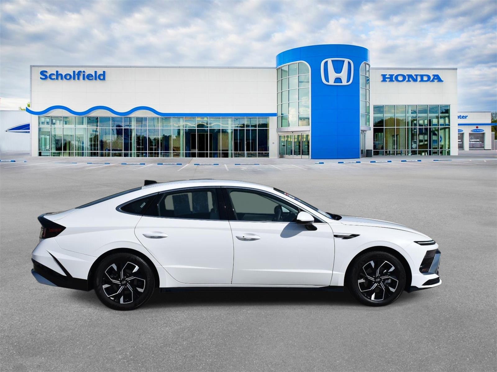 2025 Hyundai Sonata SEL Serenity White - Scholfield Honda - Image 2