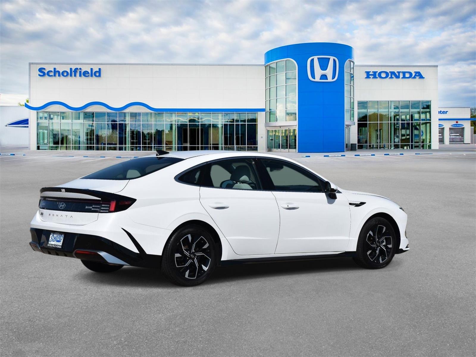 2025 Hyundai Sonata SEL Serenity White - Scholfield Honda - Image 3
