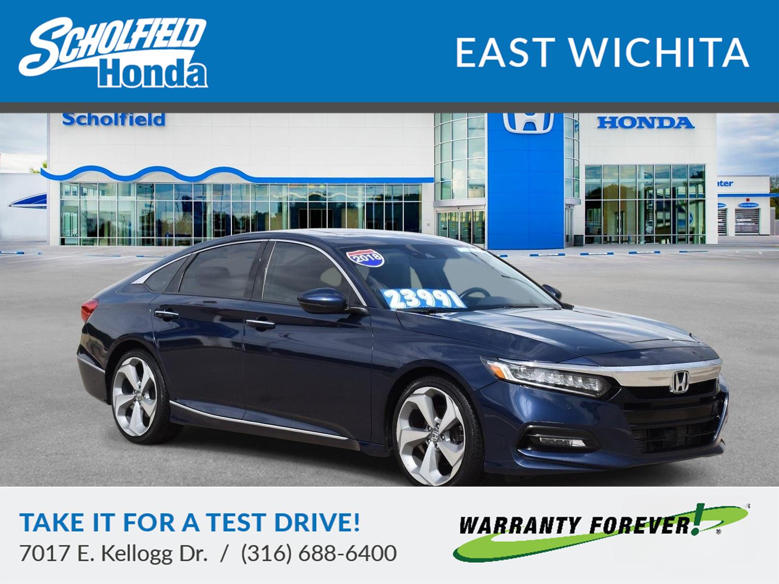 2018 Honda Accord 2.0T Touring FWD