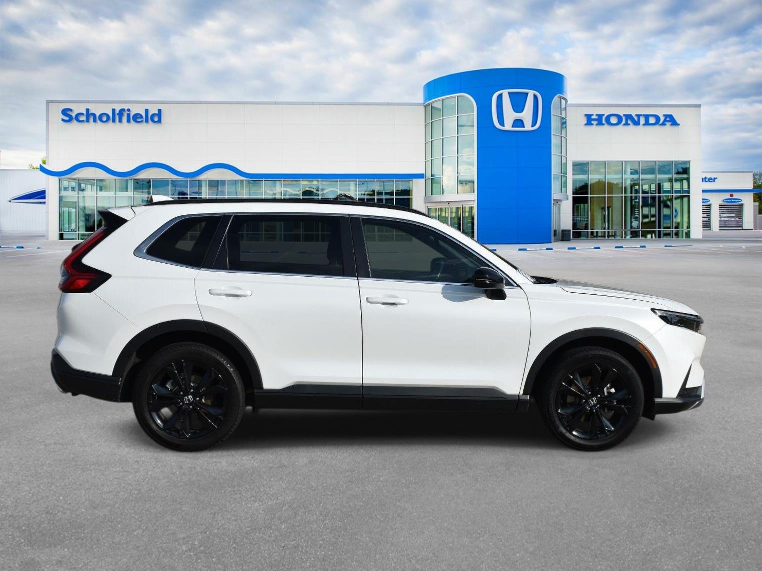 2024 Honda CR-V Hybrid Sport Touring Platinum White Pearl - Scholfield Honda - Image 2
