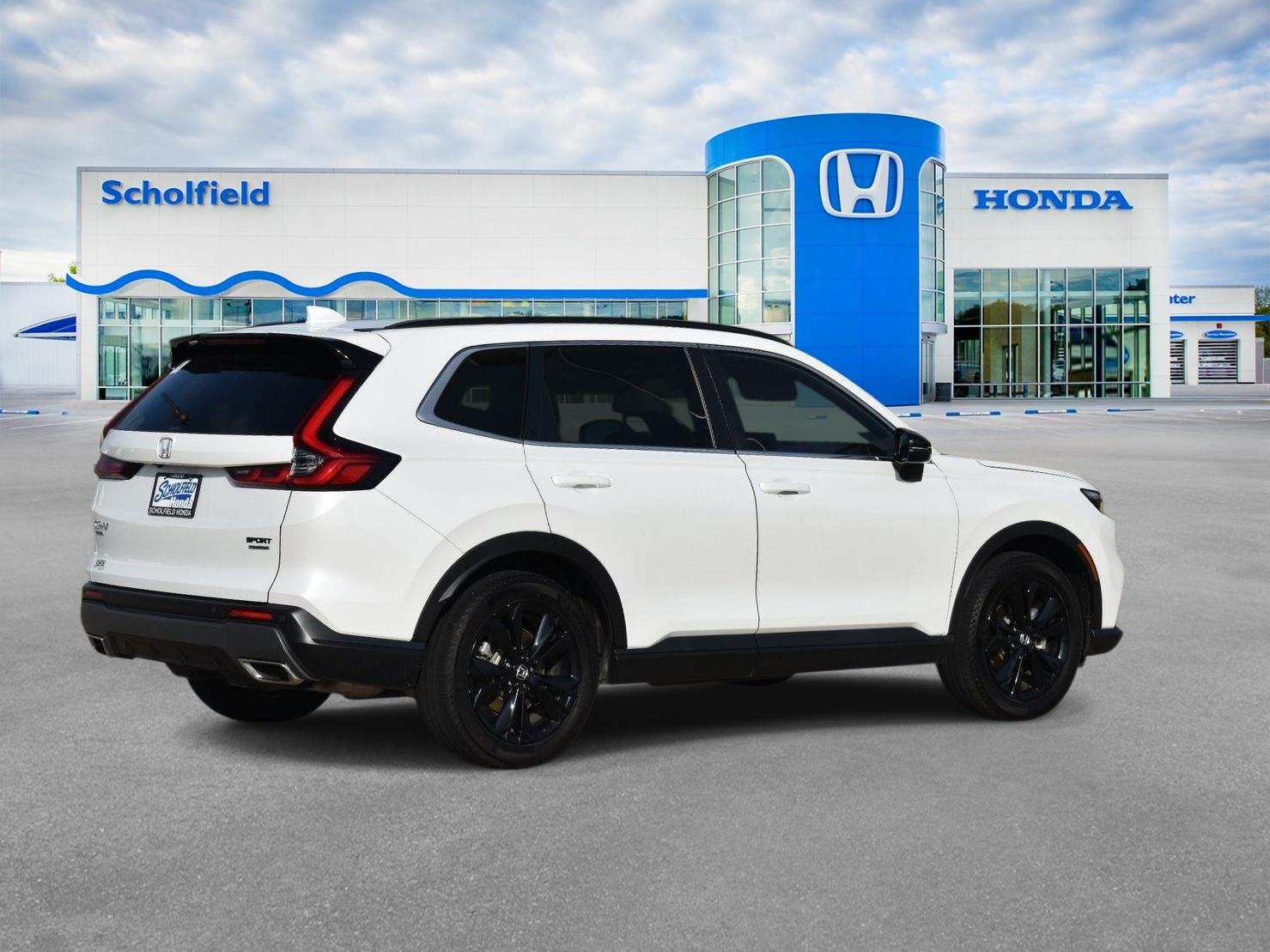 2024 Honda CR-V Hybrid Sport Touring Platinum White Pearl - Scholfield Honda - Image 3