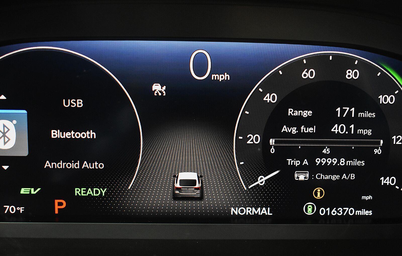 2025 Honda Civic Hatchback Hybrid Sport Touring Boost Blue Pearl - Scholfield Honda - Image 7