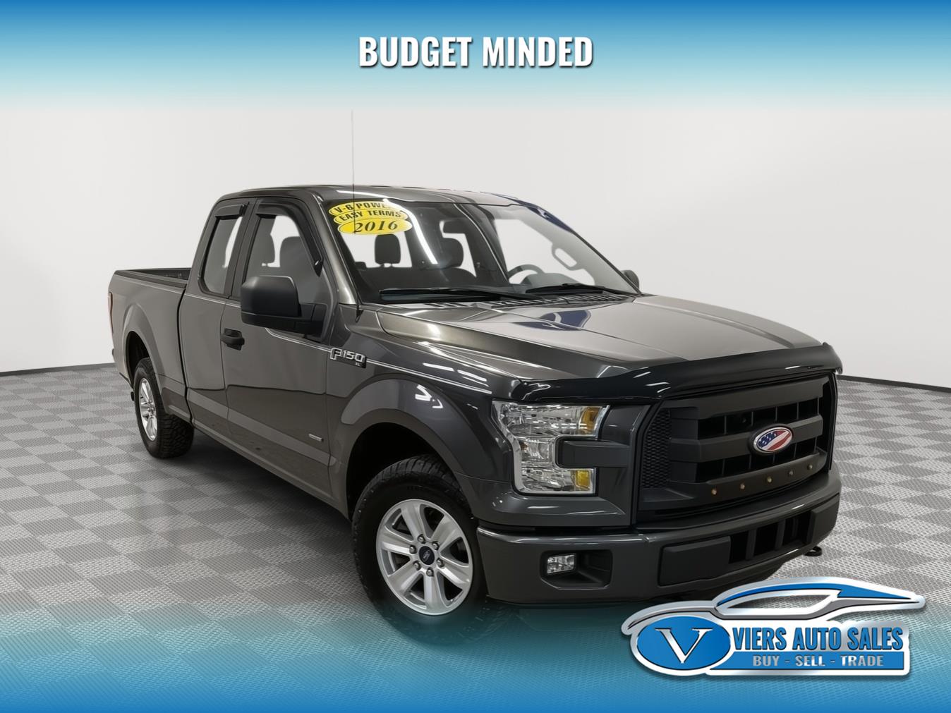 Gray (Magnetic Metallic) 2016 Ford F-150 Pickup Truck 4X2 Automatic