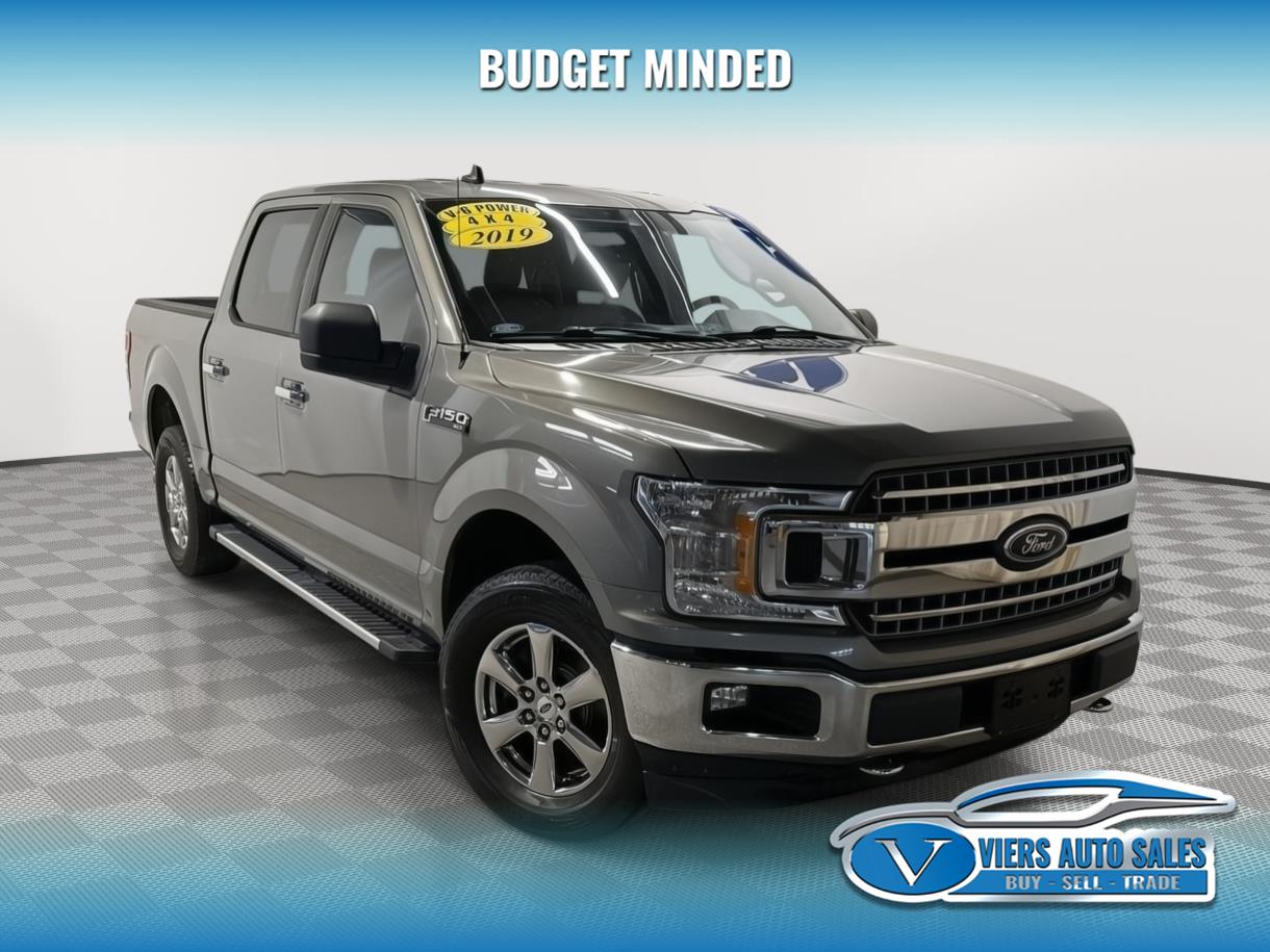 Silver Spruce Metallic 2019 Ford F-150 Pickup Truck Four-Wheel Drive Automatic