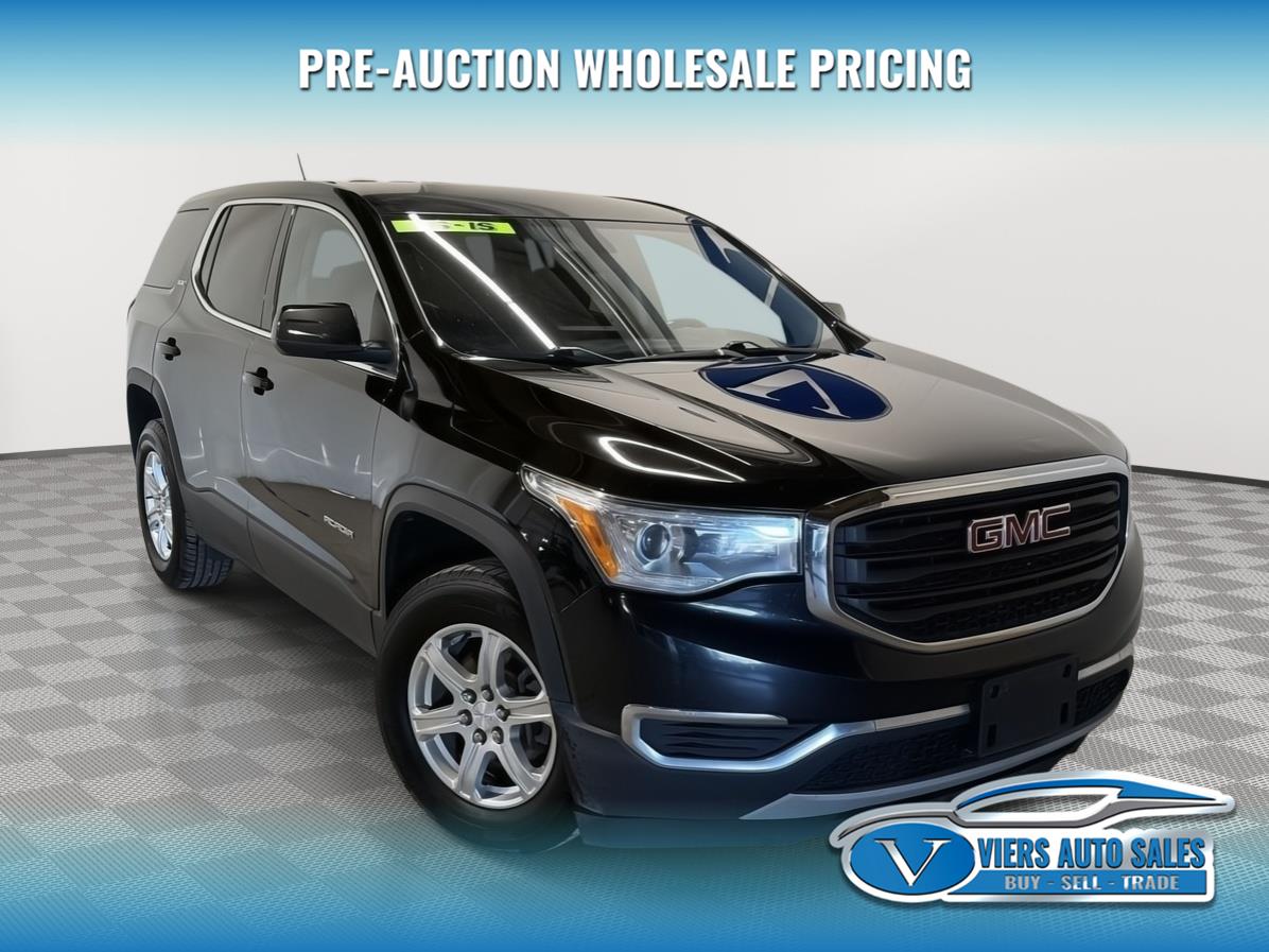 Black (Ebony Twilight Metallic) 2017 GMC Acadia SUV / Crossover Front-Wheel Drive Automatic