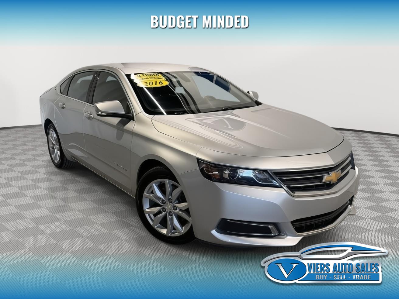 Silver Ice Metallic 2016 Chevrolet Impala Sedan Front-Wheel Drive Automatic